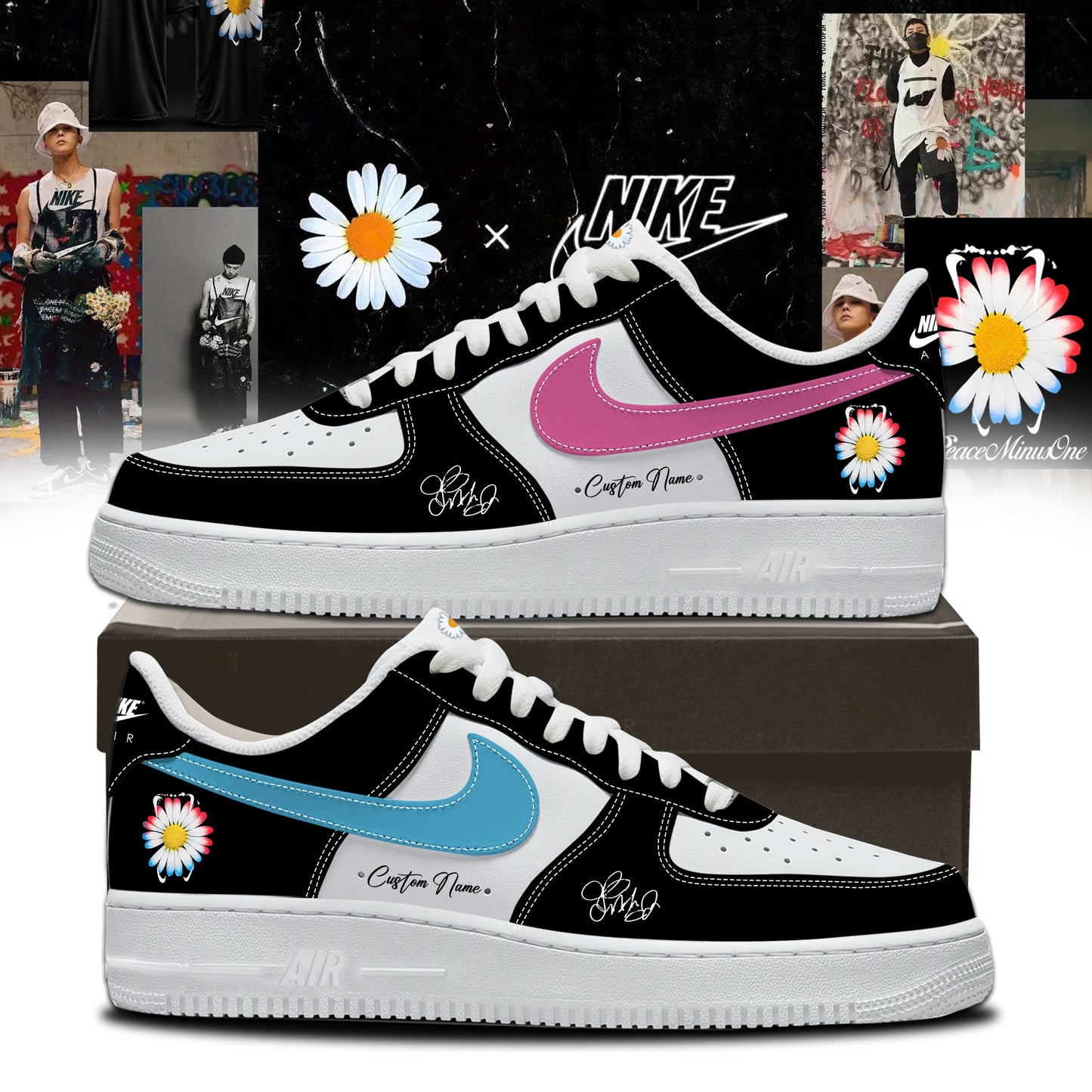 ..G-Dragon’s PEACEMINUSONE Shoes