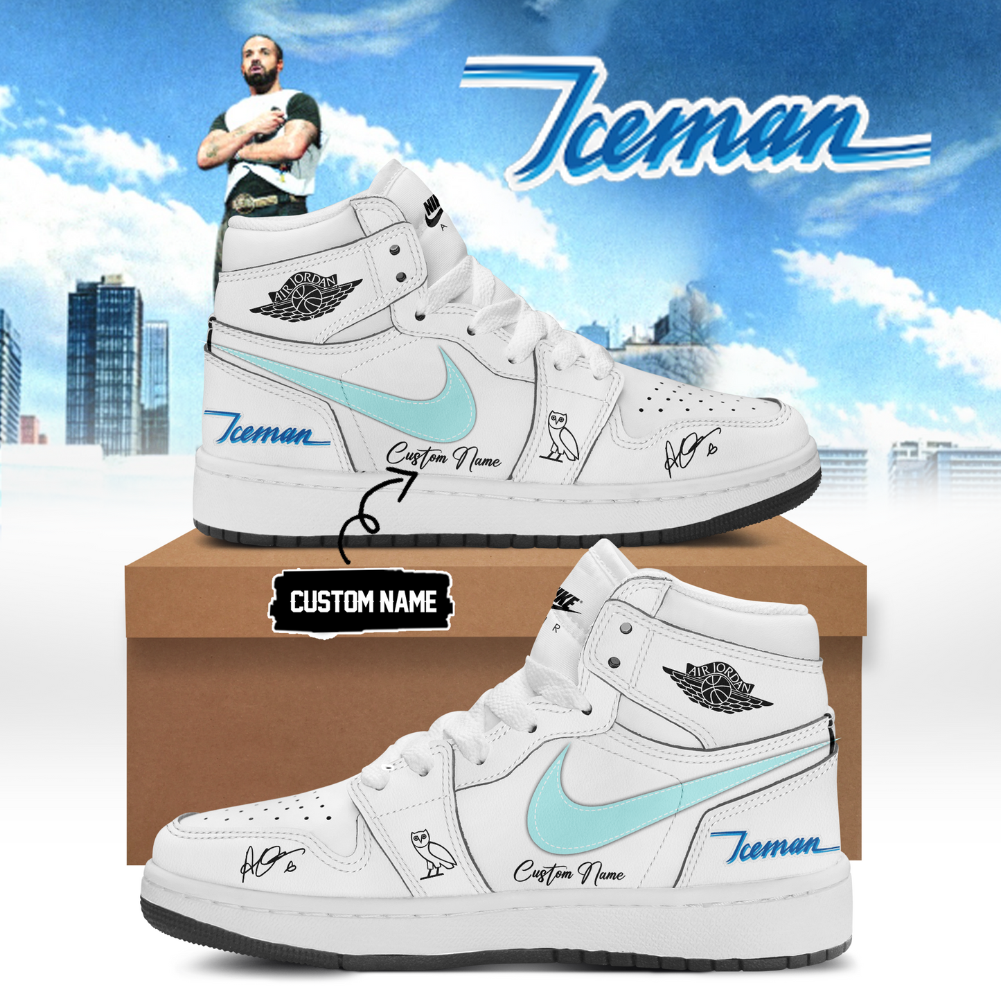 Drake Iceman Shoes 2