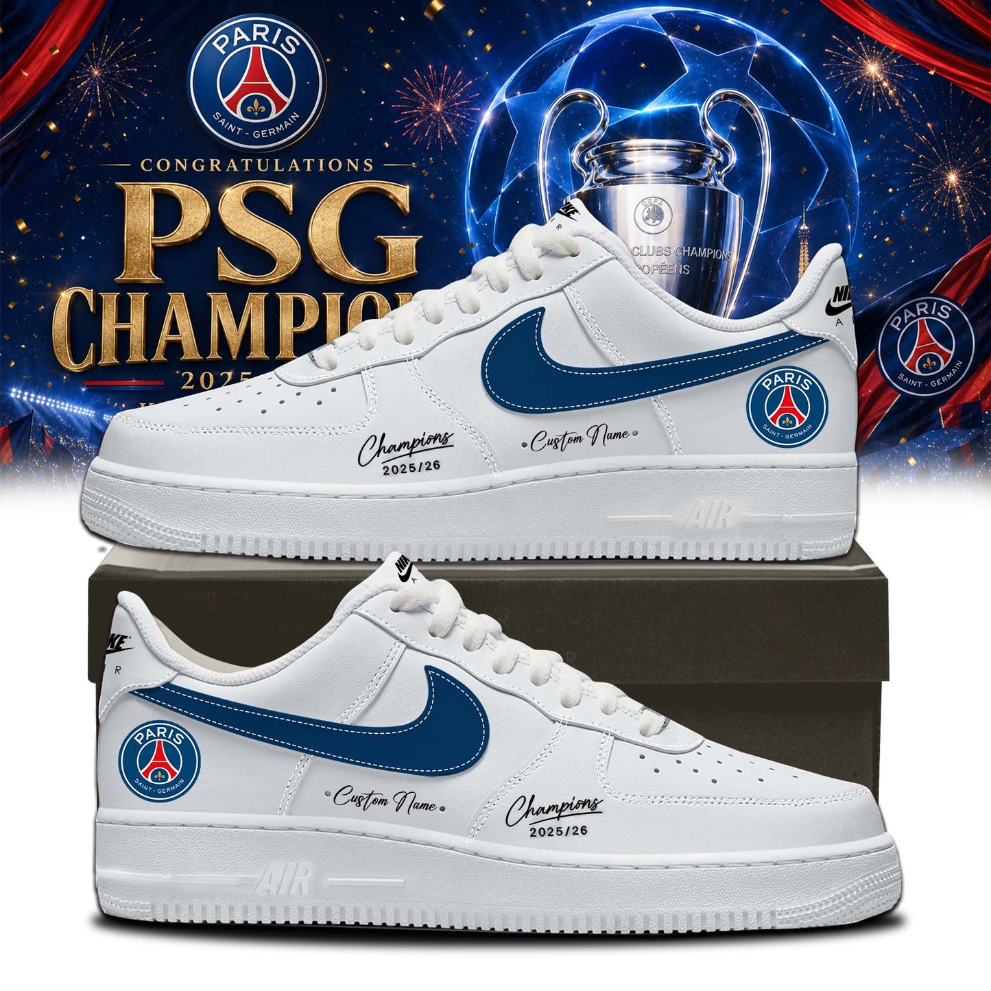PSG Champions League Winners 25/26 Shoes