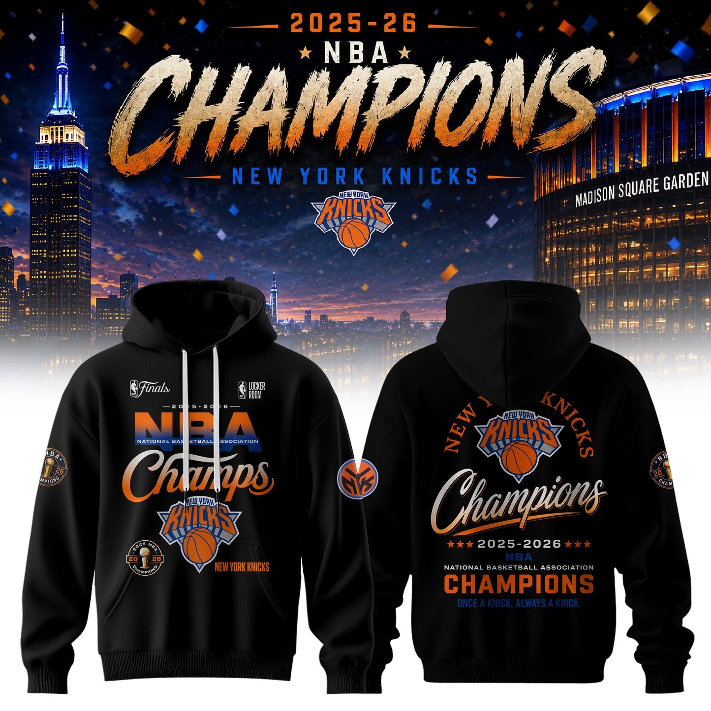 _New York Knick 2026 Champions Hoodie