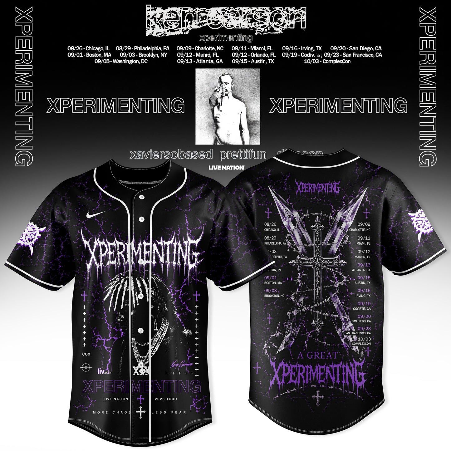 _KEN CARSON – XPERIMENTING COLLECTION JERSEY
