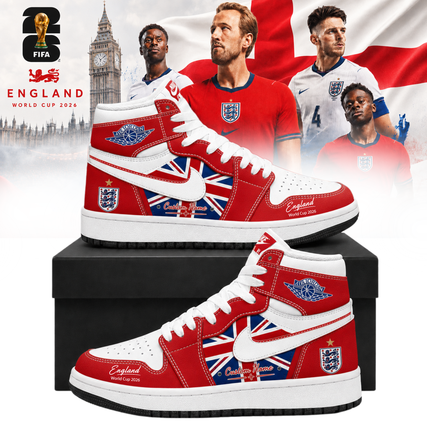 England x Fifa World Cup 2026 Shoes