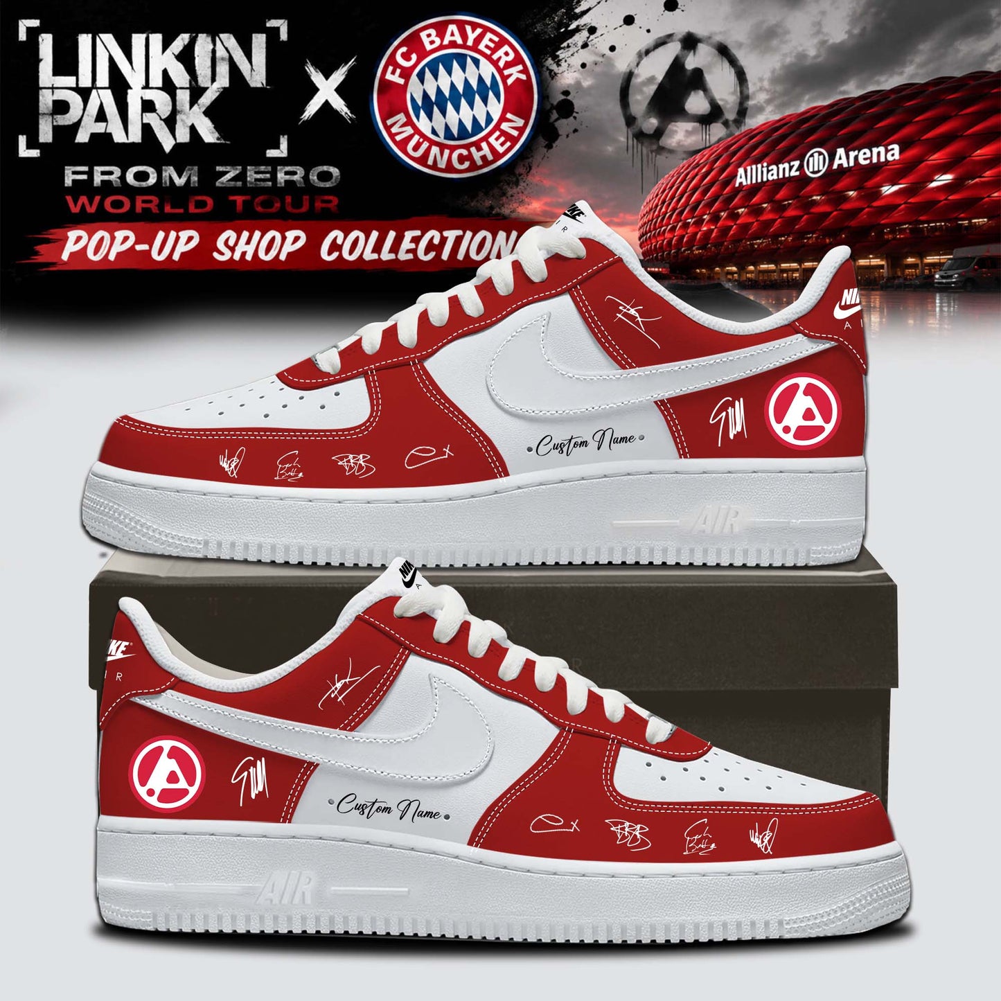 Linkin Park x FC Bayern München Shoes 32