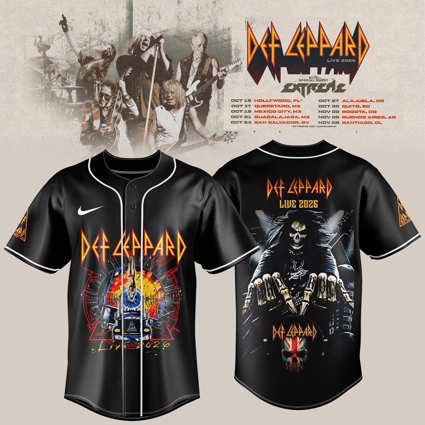 _DEF LEPPARD LIVE 2026 MERCH COLLECTION JERSEY