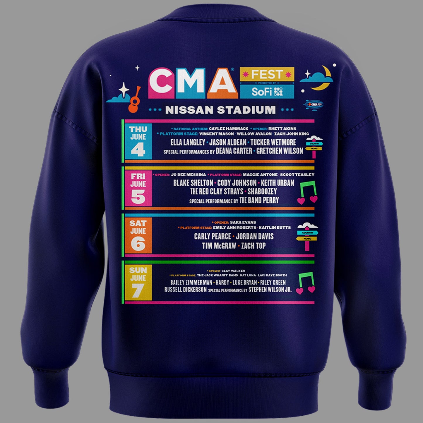 Limited Edition CMA FEST Sweatshirt 2026