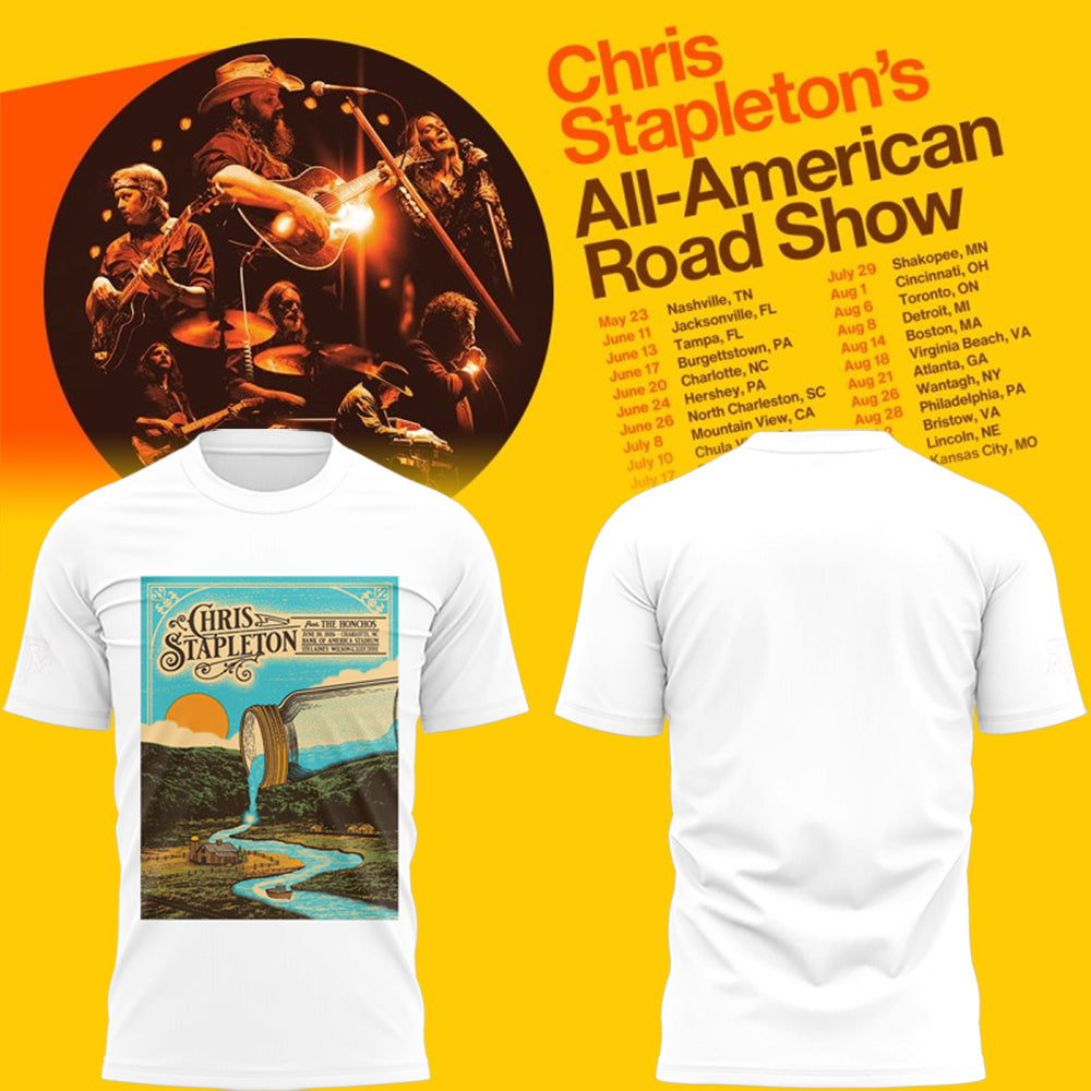 Limited Edition “All-American Road Show” in Charlotte, NC Tshirt