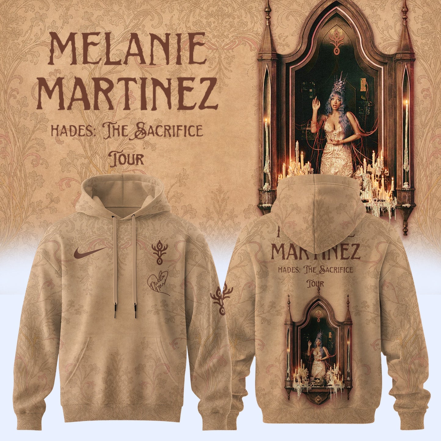 Melanie Martinez ”HADES: THE SACRIFICE TOUR 2026” Limited Edition Signature – Hoodie