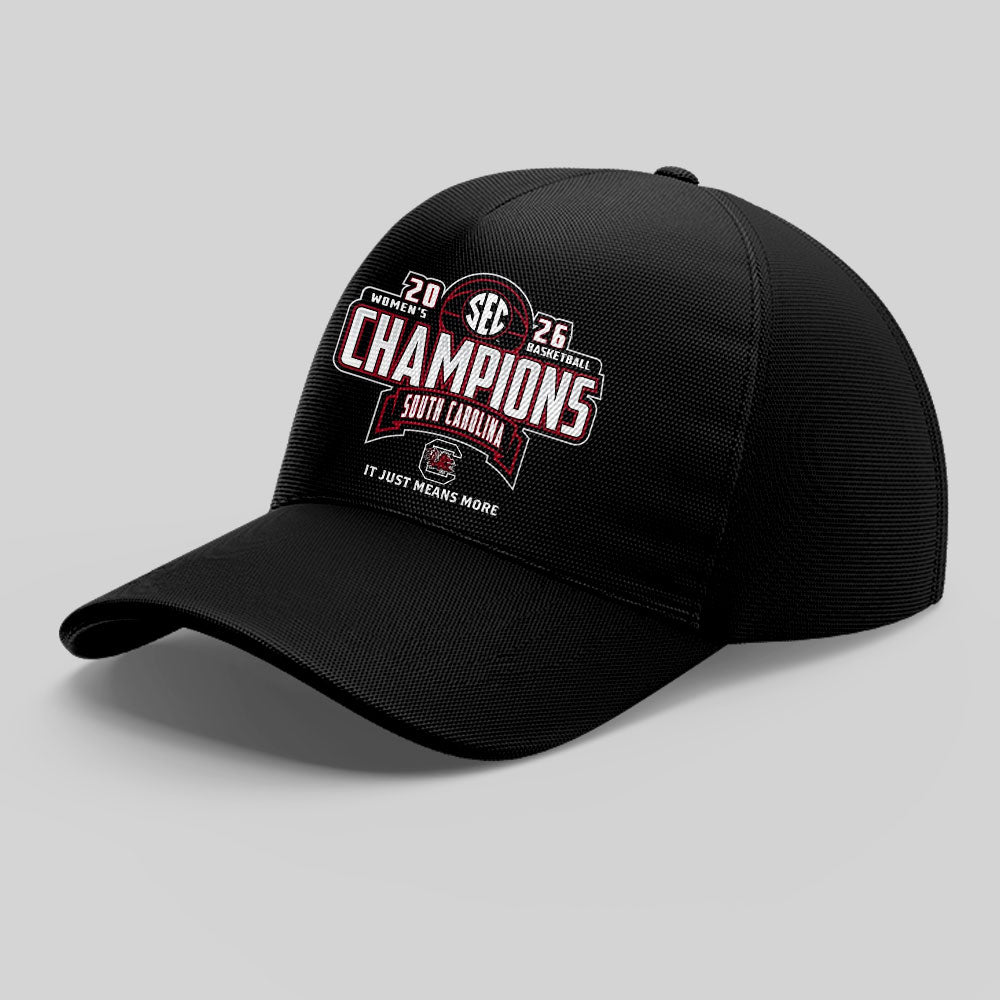 Limited Edition GamecockWBB Champions TShirt