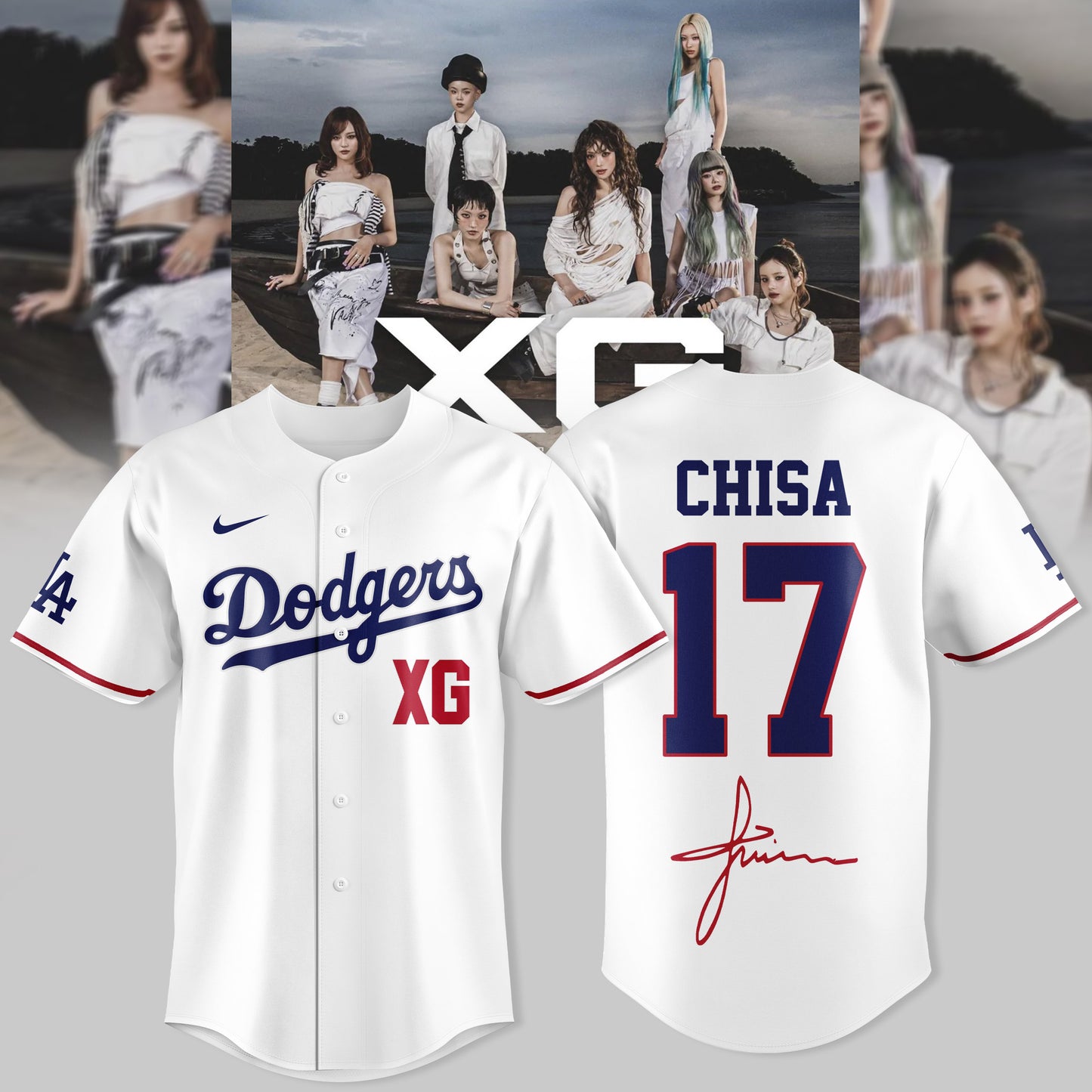 _”XG WORLD TOUR: THE CORE” Jersey Baseball