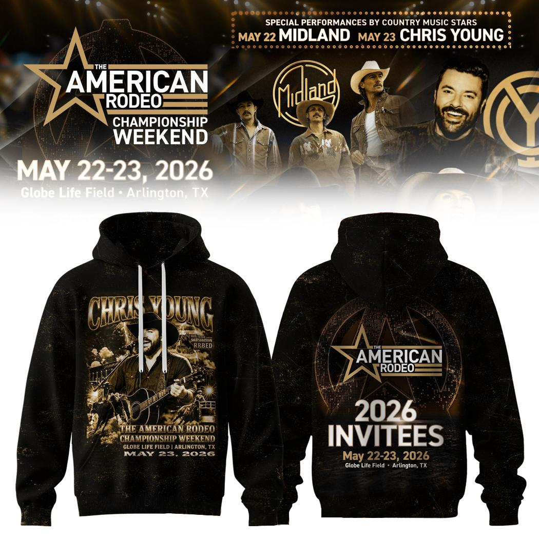 Chris Young The American Rodeo 2026 Limited Edition 3D Hoodie
