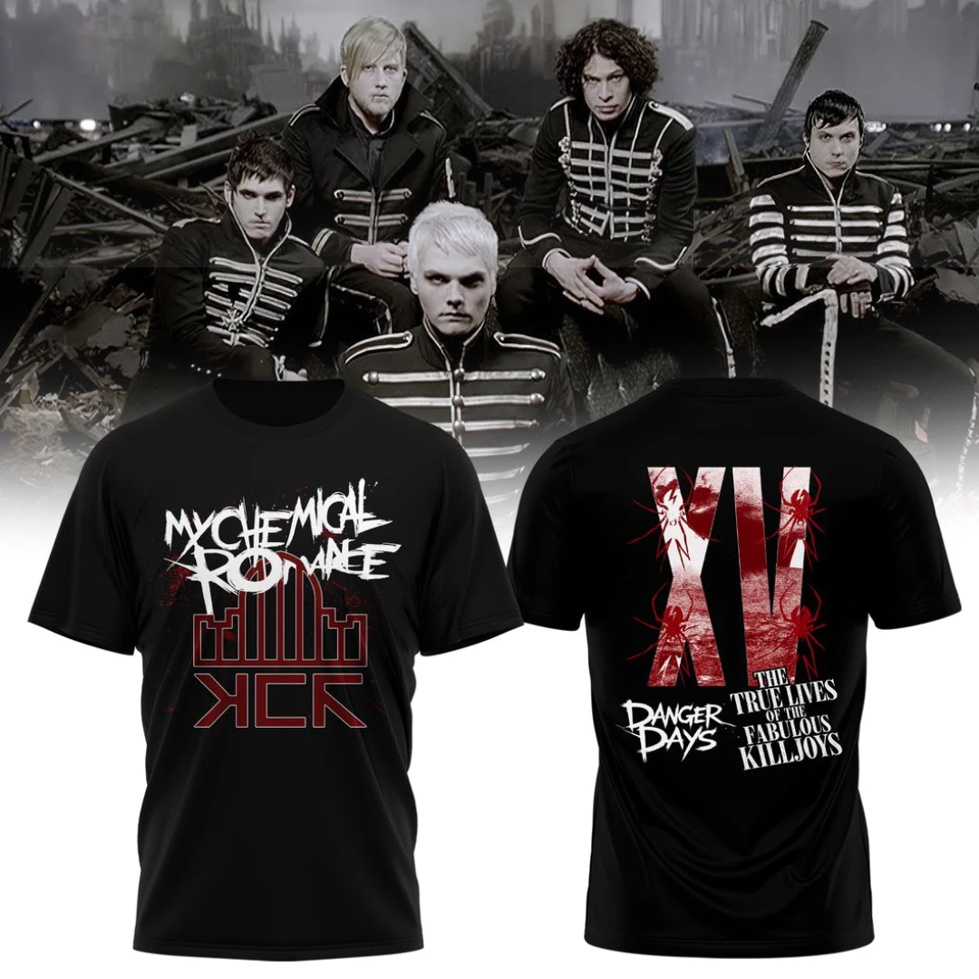 Limited Edition MCR The Black Parade 2026 Tour TShirt
