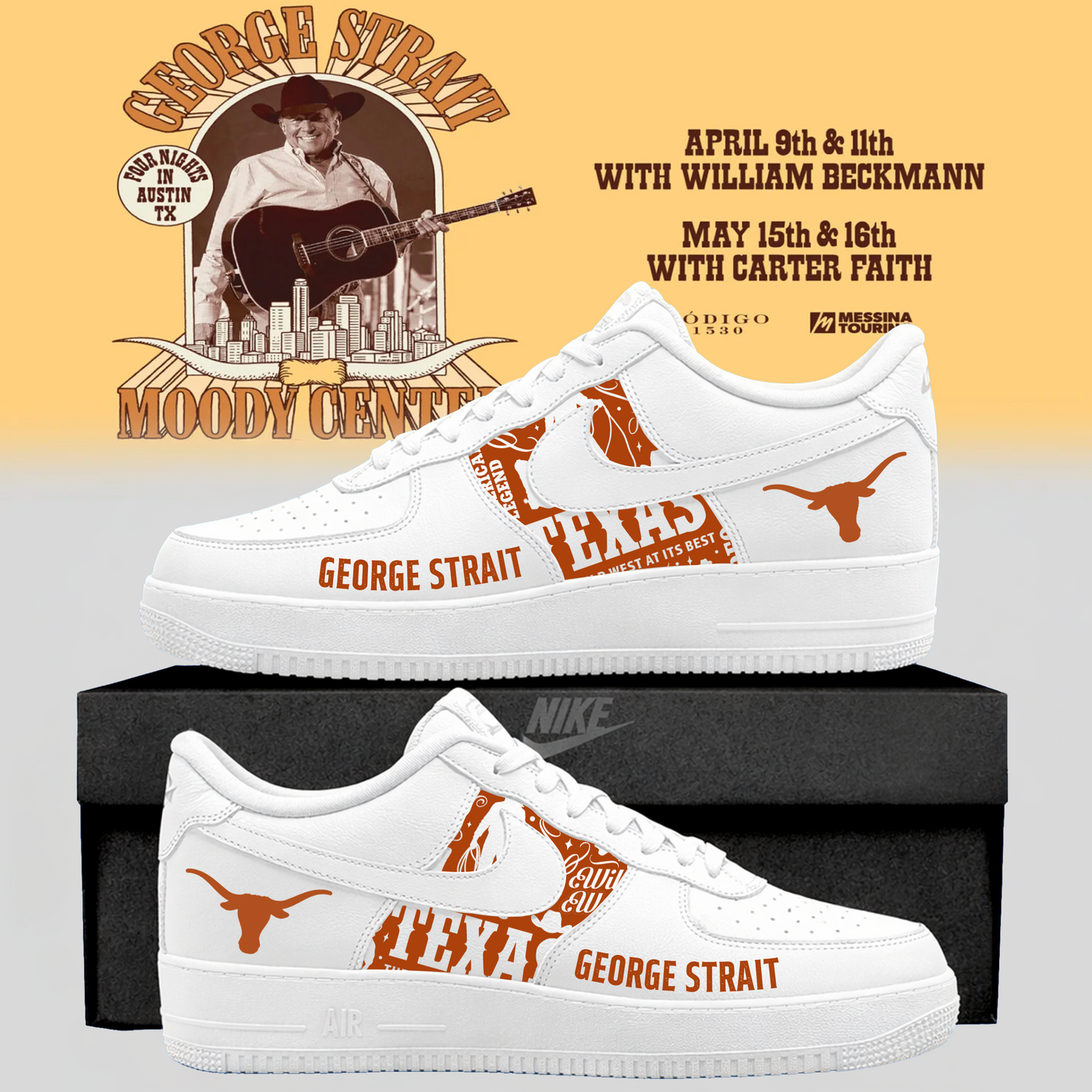 Texas GS returns to Moody Center on May 15 & 16 SNEAKERS