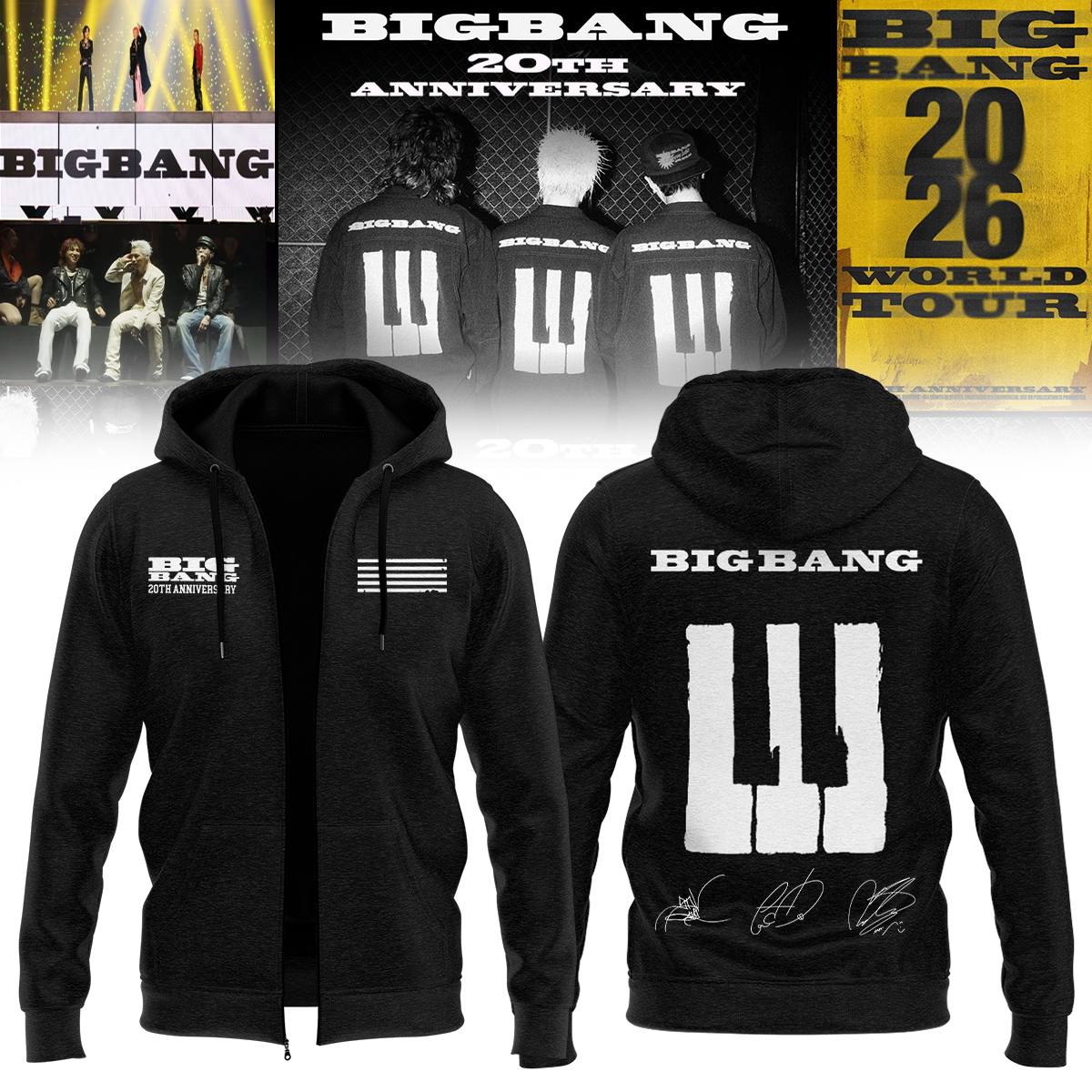 Big Bang Zip Hoodie