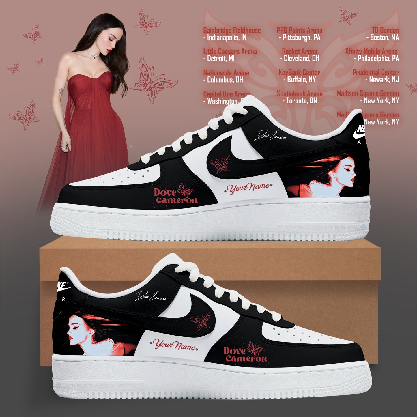DOVE CAMERON 2026 TOUR SNEAKER IS HERE ✨