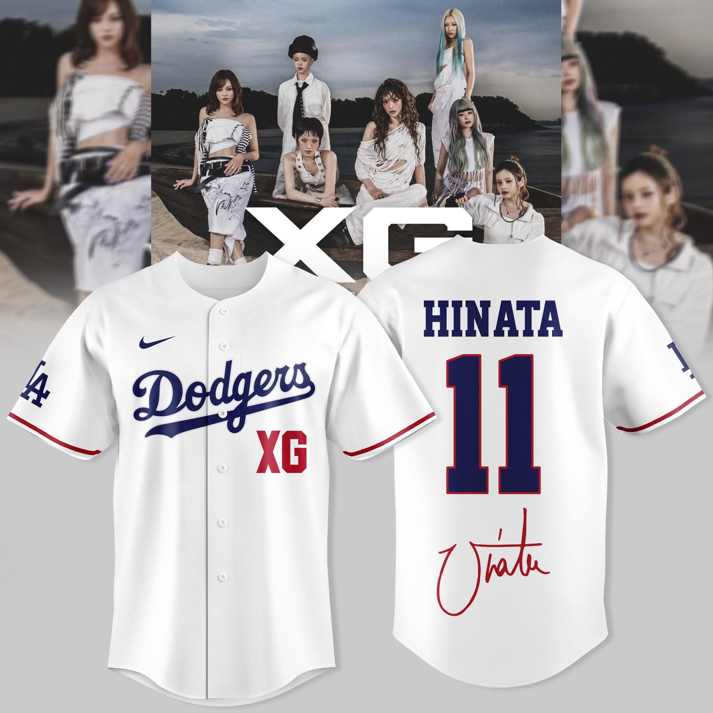 _”XG WORLD TOUR: THE CORE” Jersey Baseball