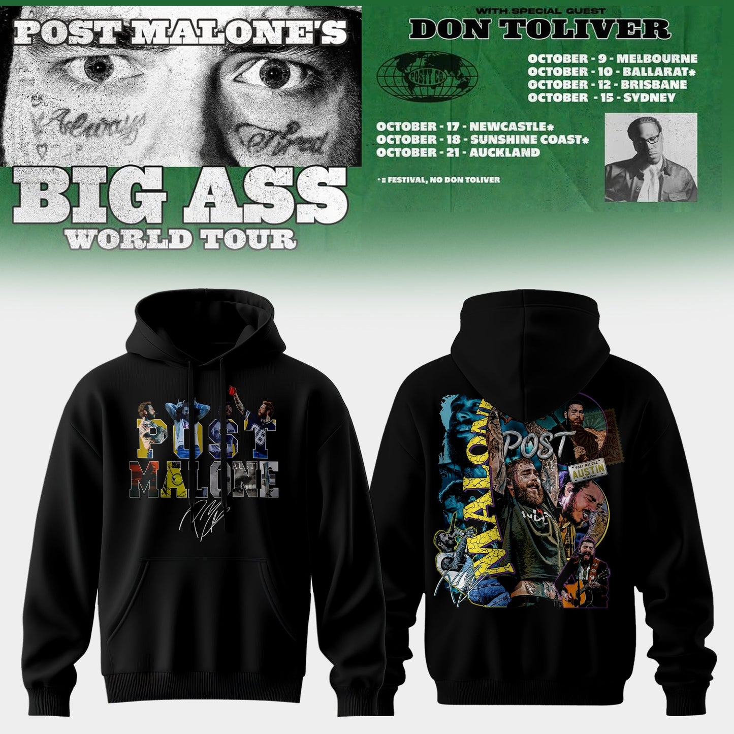 Midnight Posty Collection Hoodie 1 Edition