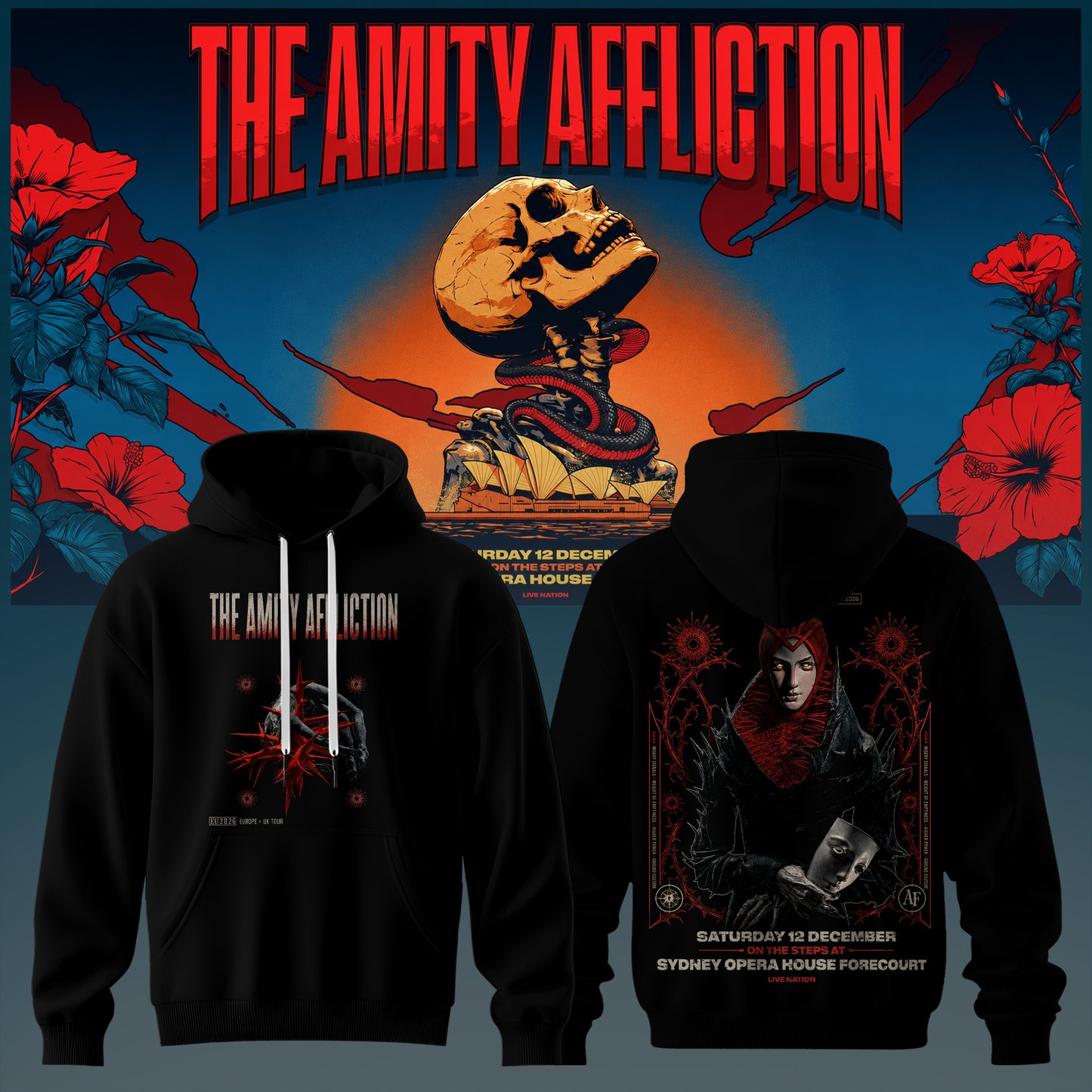 THE AMITY AFFLICTION LEGACY COLLECTION HOODIE