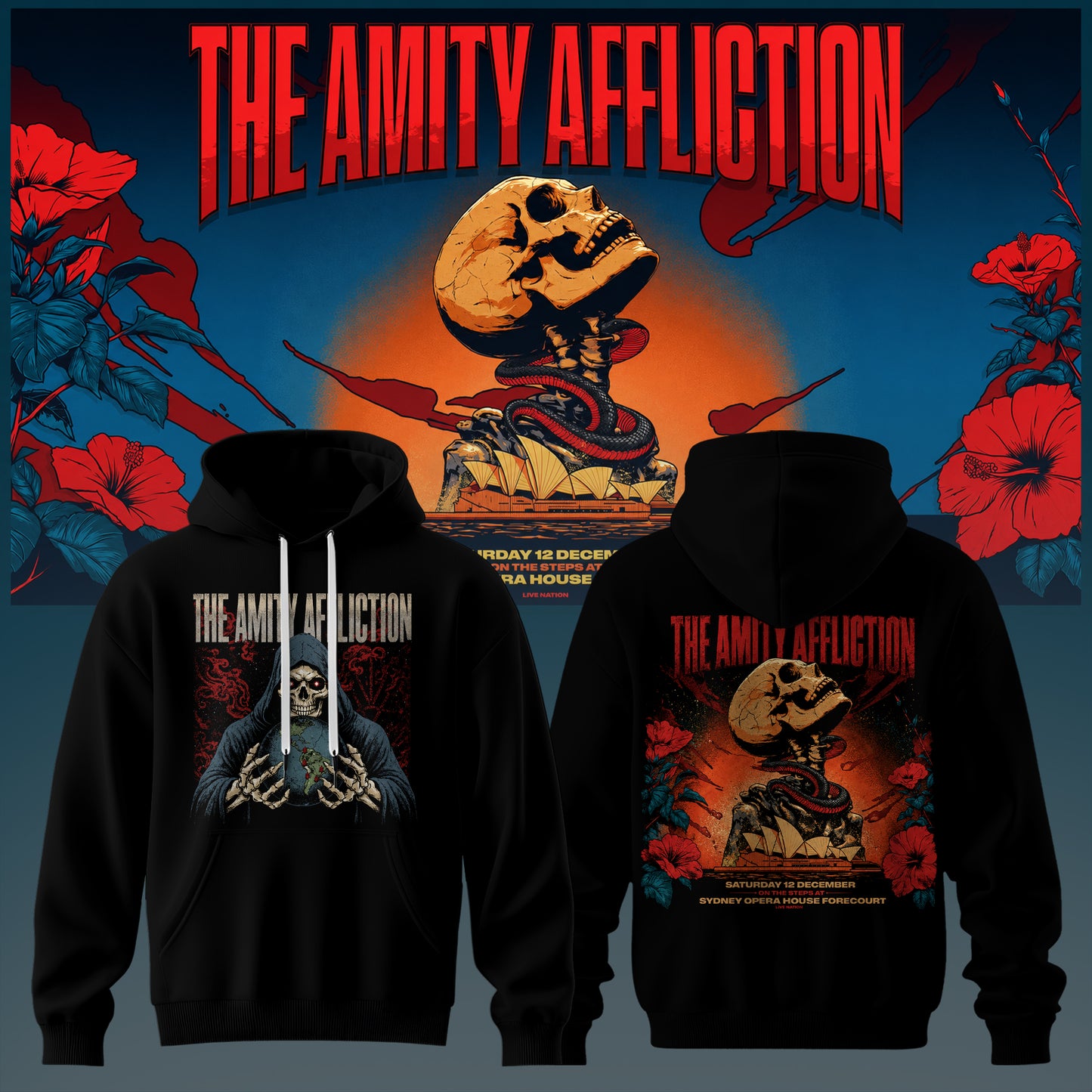 THE AMITY AFFLICTION LEGACY COLLECTION HOODIE