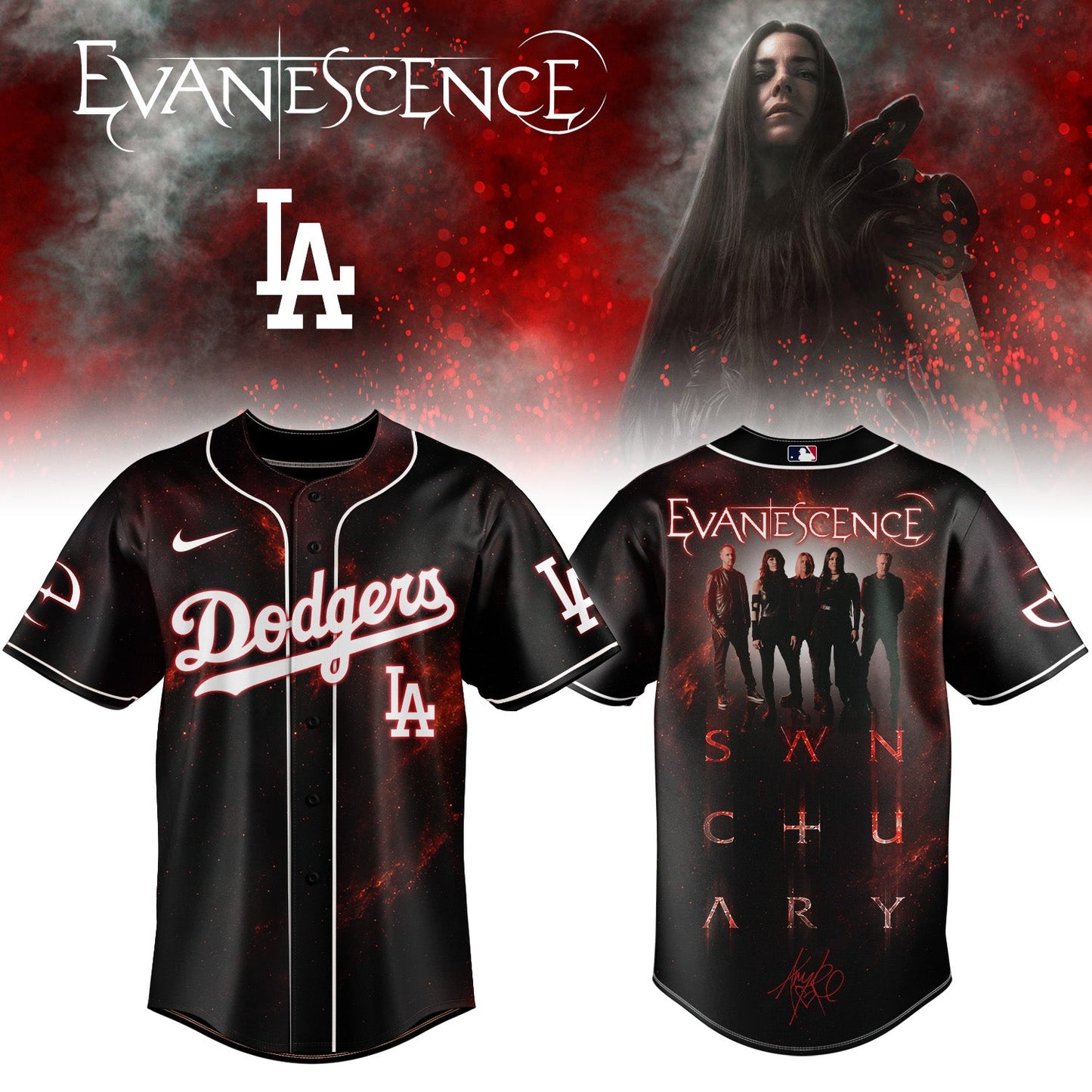 Evanescence “Sanctuary 2026 World Tour” – Jersey