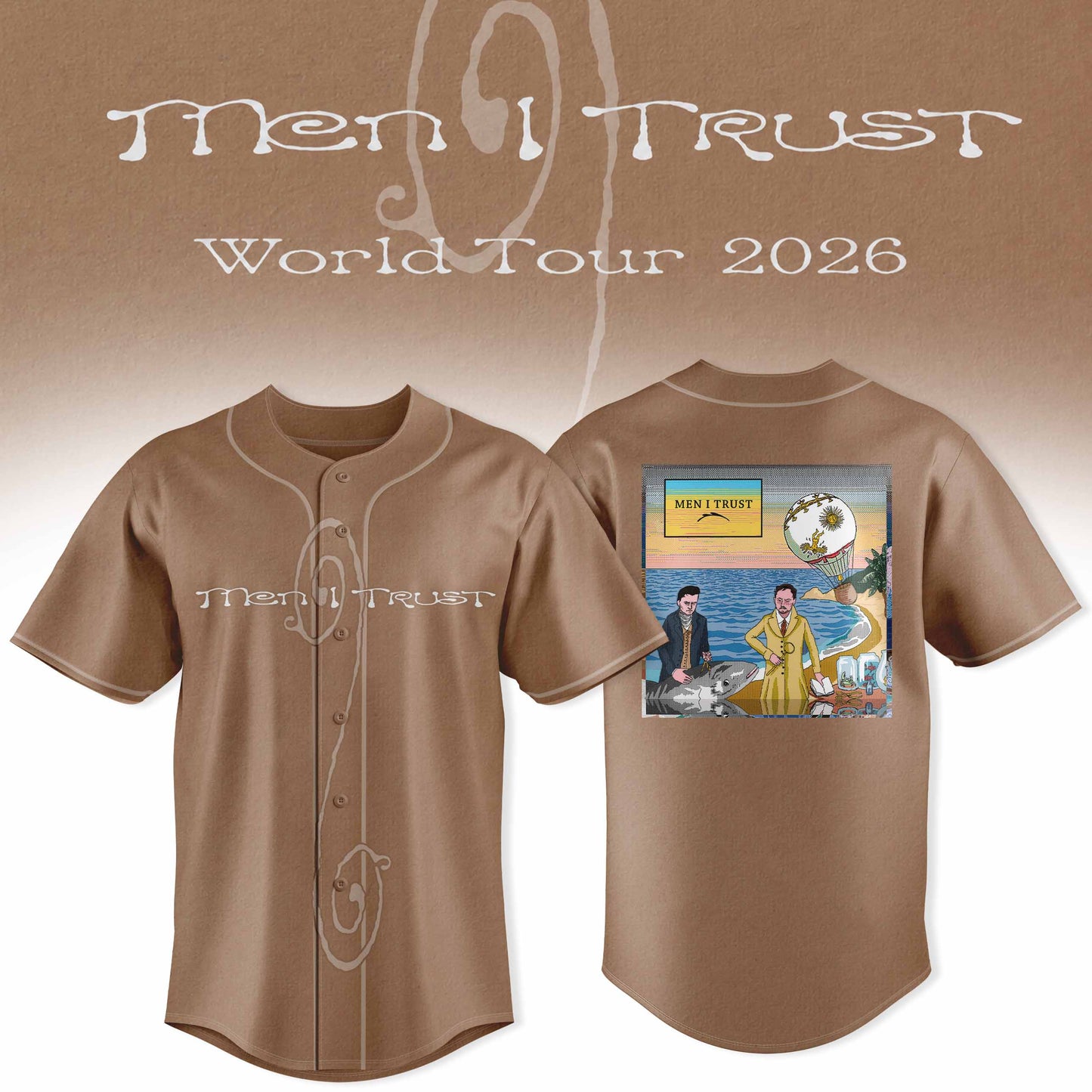 Men I Trust World tour 2026 Jersey