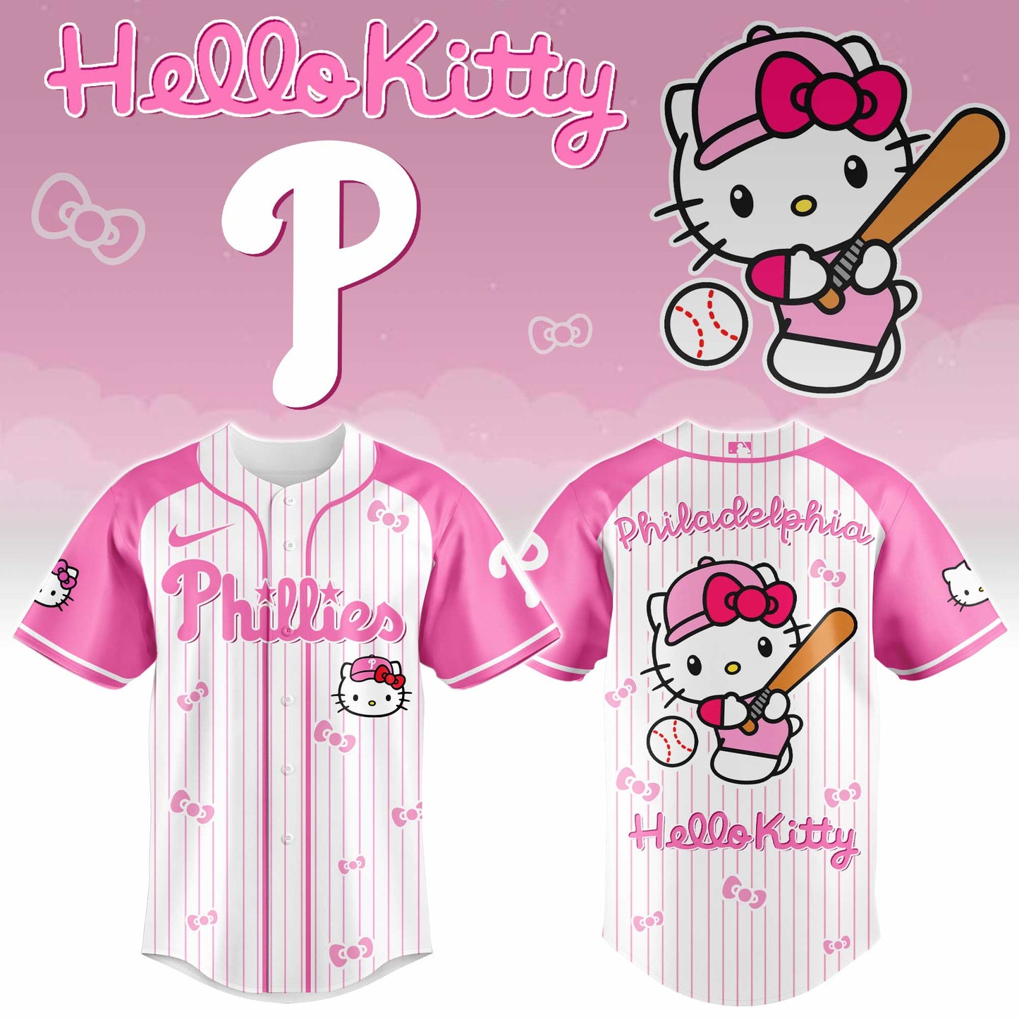 Baseball x Hello Kitty 2026 Limited Editions Jersey ver 2