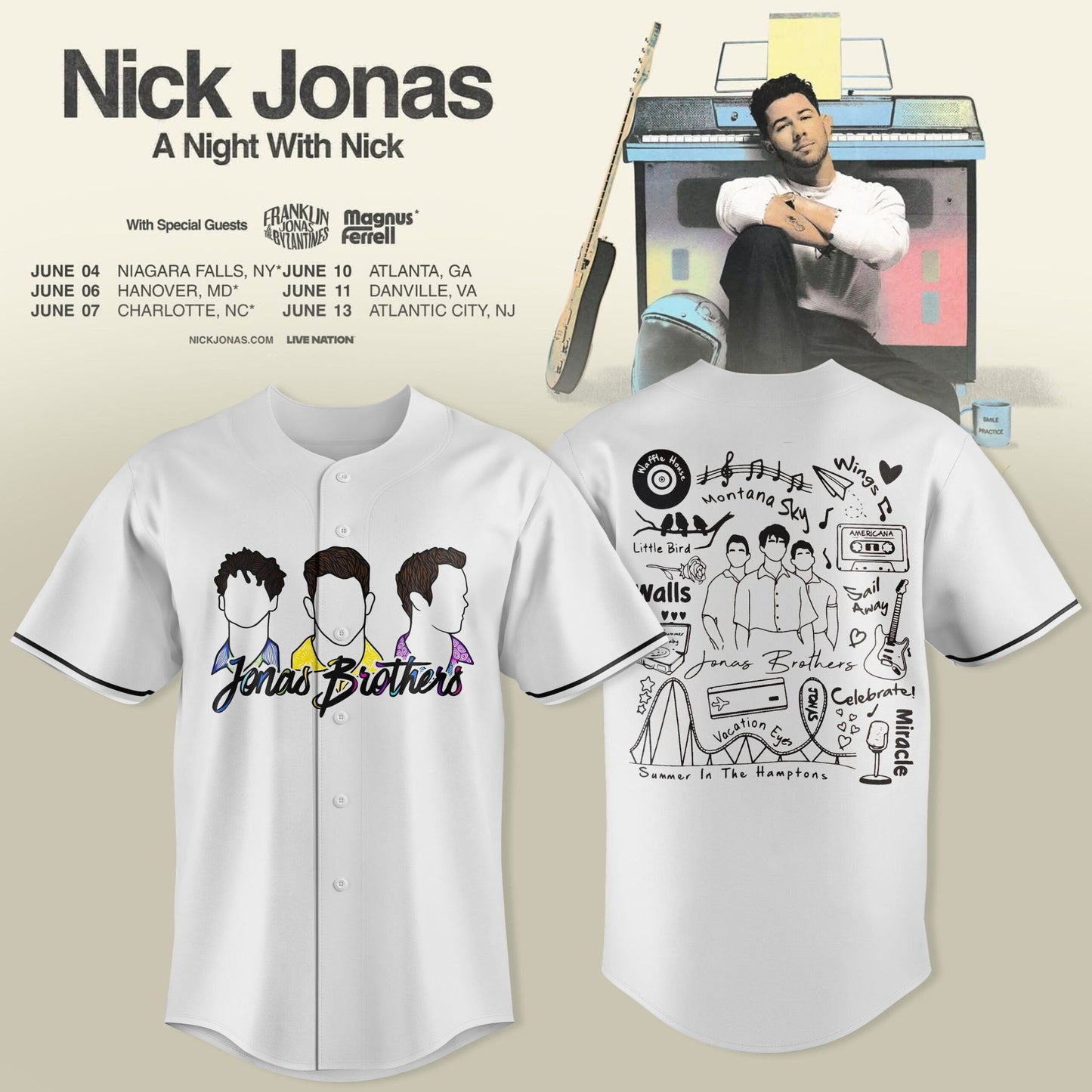 Nick Jonas – A NIGHT WITH NICK Jersey