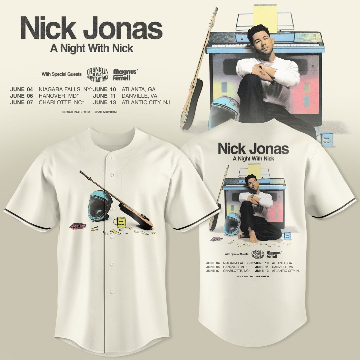 _Nick Jonas – A NIGHT WITH NICK Jersey