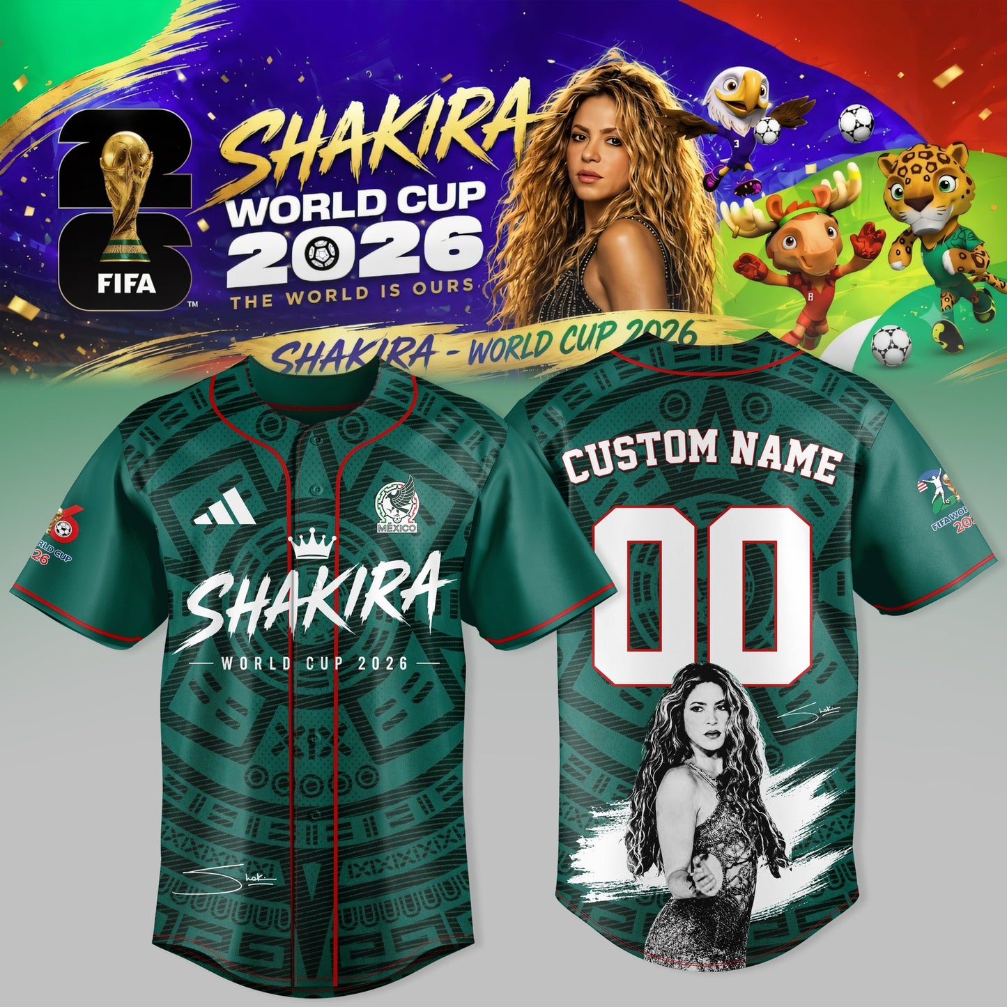 Shakira – World Cup 2026 Jersey Collection