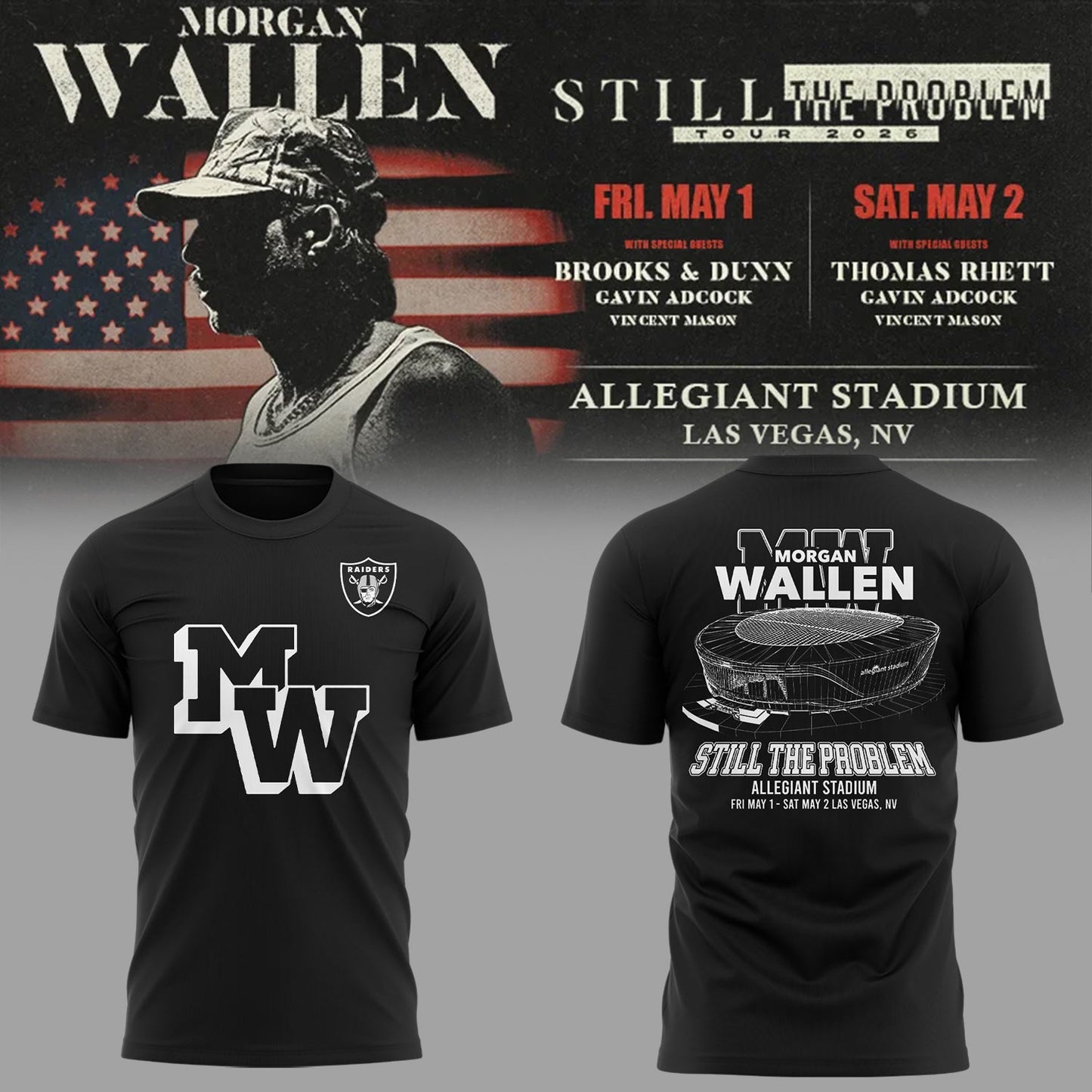Limited Edition “Still The Problem Tour” At Allegiant Stadium, Las Vegas Shirt