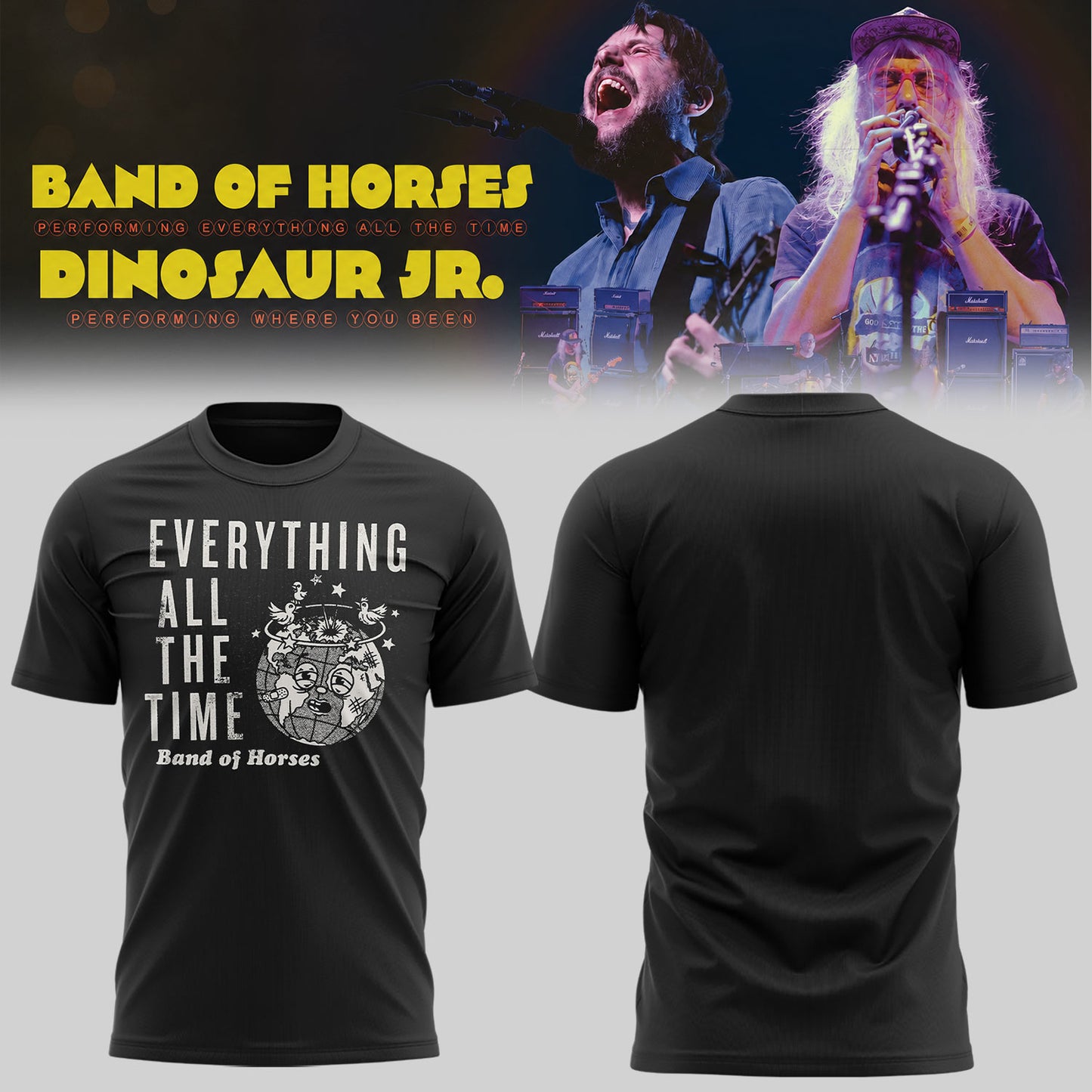 Limited Edition BOH x Dino Jr 🎸🐺 Shirt