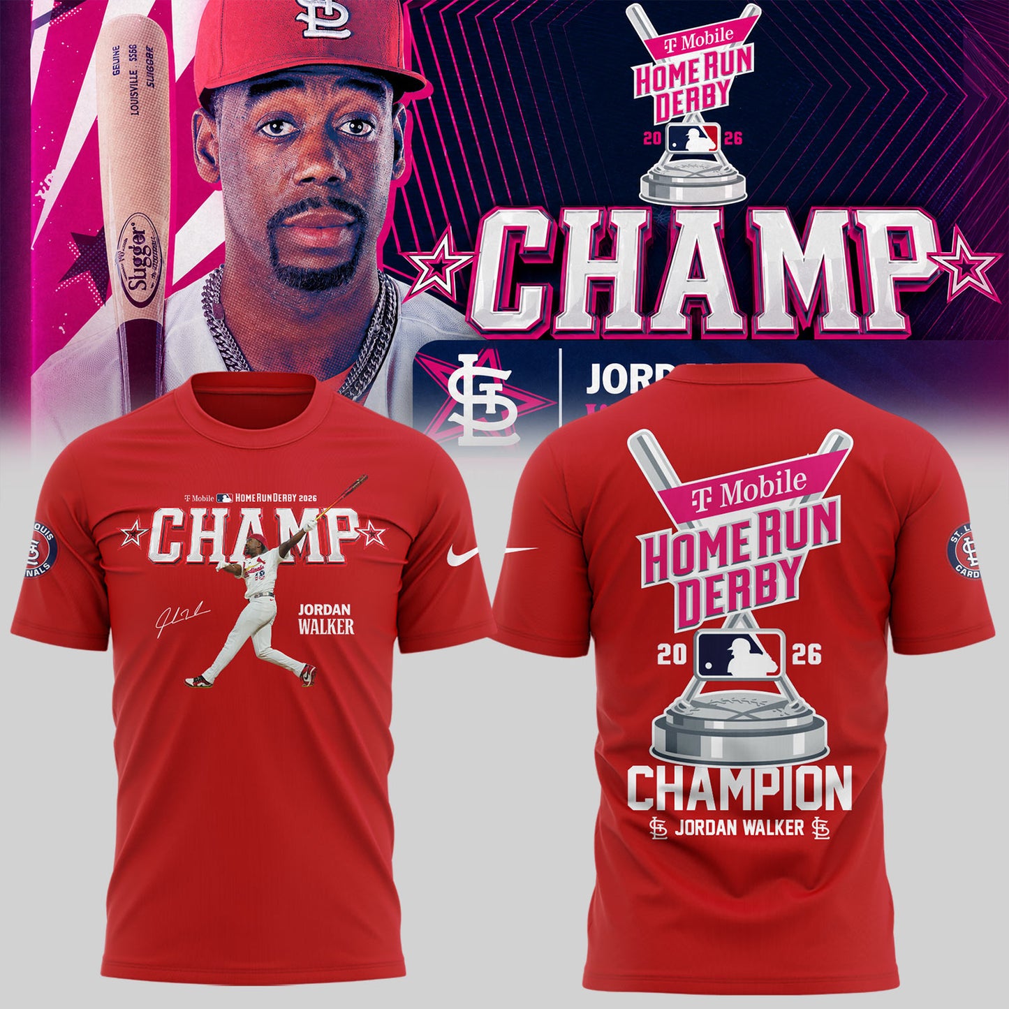 JWalk ⚾ 2026 Home Run Derby Champion 🏆🔔 Shirt