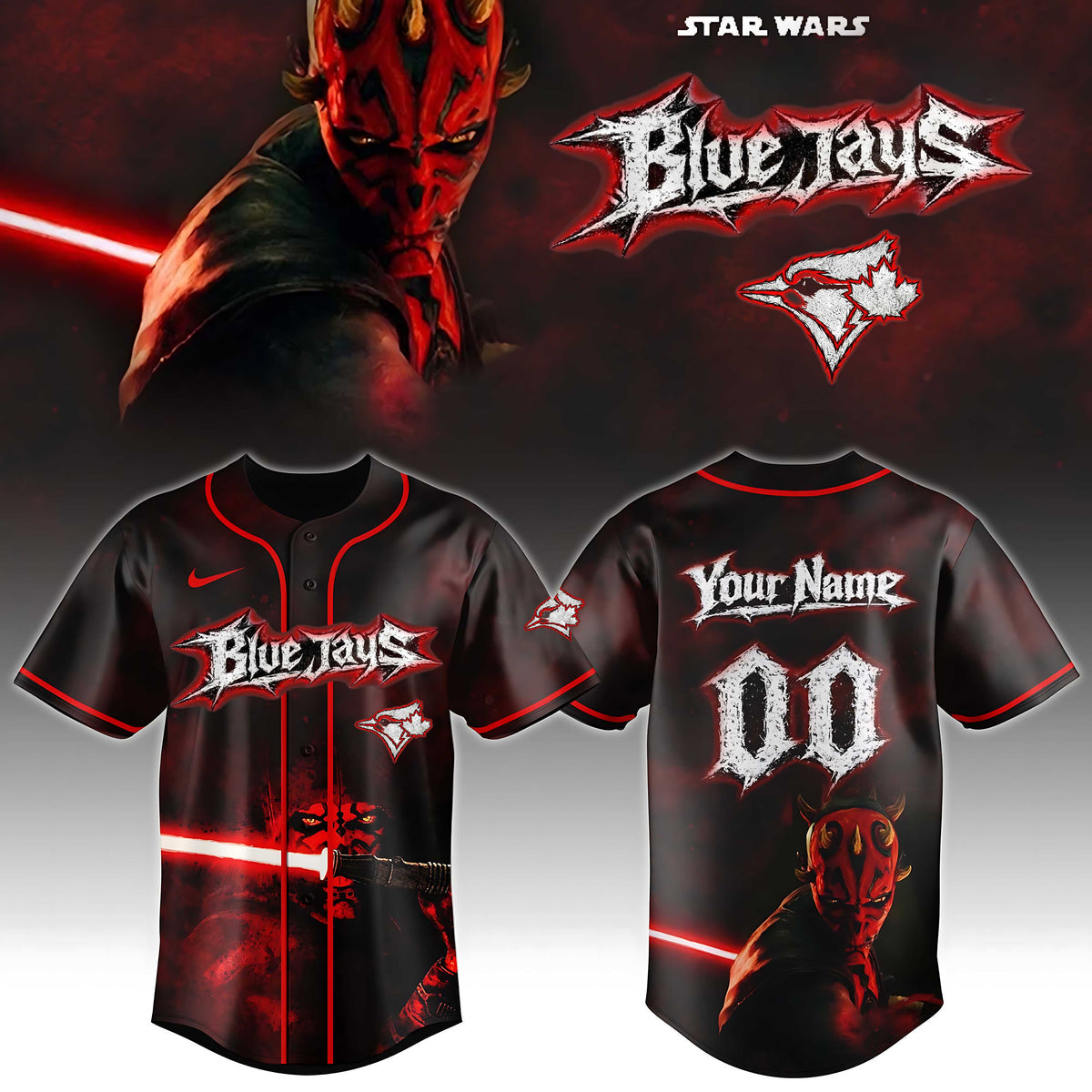 Star Wars Baseball Jersey Collection