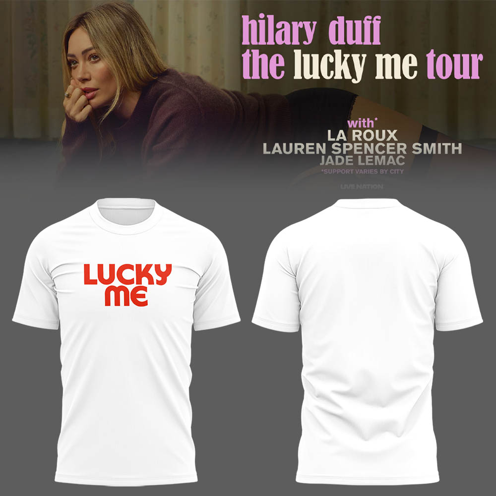 Limited Edition The Lucky Me Tour 2026 Tshirt