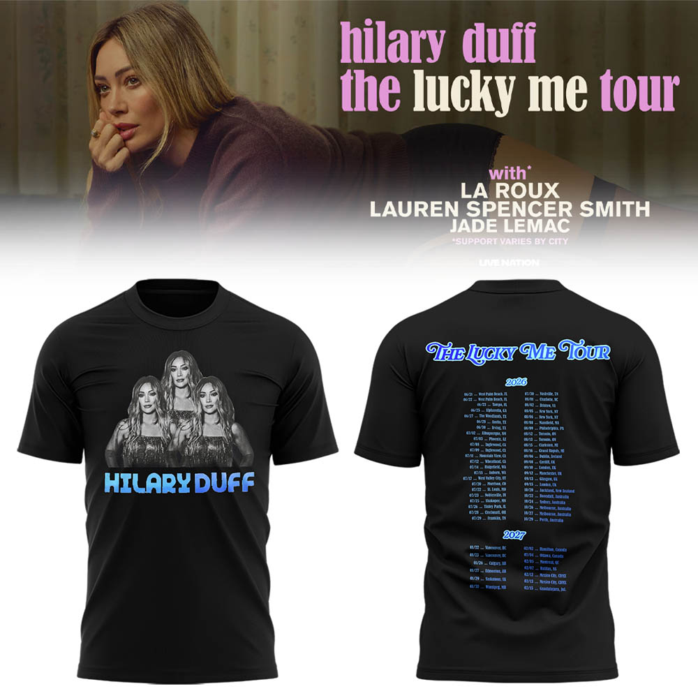 Limited Edition The Lucky Me Tour 2026 Tshirt