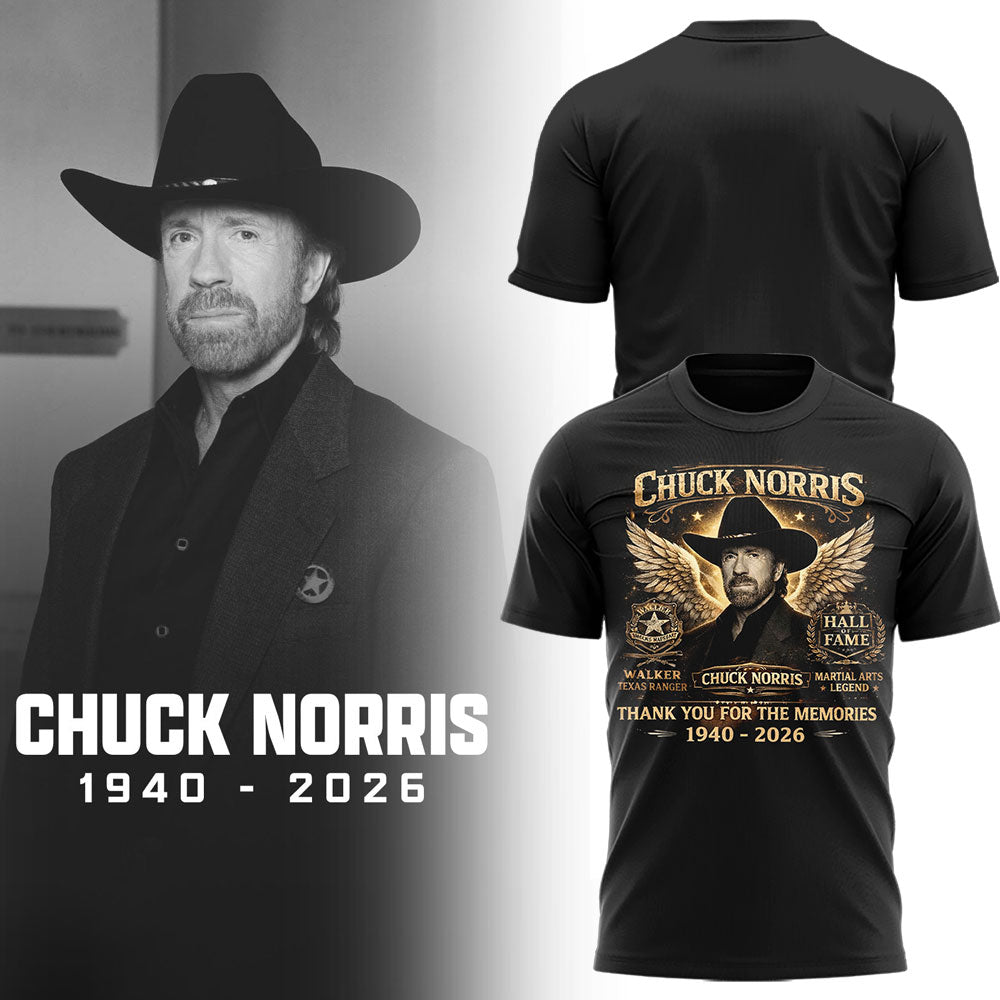REST IN PEACE 🖤🕊️ C.Norris Tshirt
