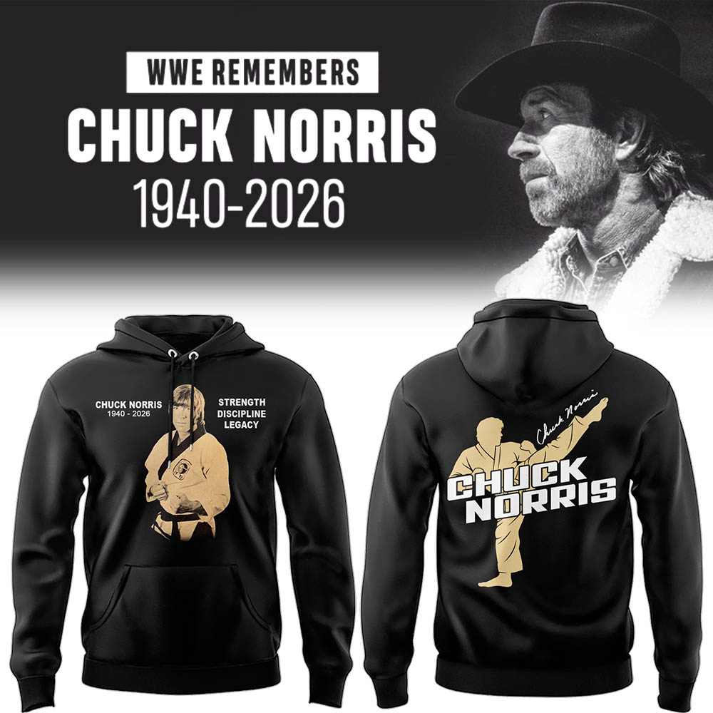 REST IN PEACE 🖤🕊️ C.Norris Hoodie