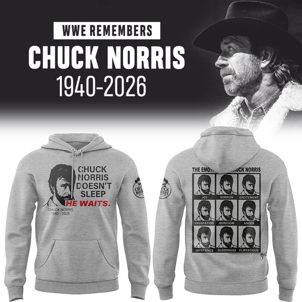 REST IN PEACE 🖤🕊️ C.Norris Hoodie