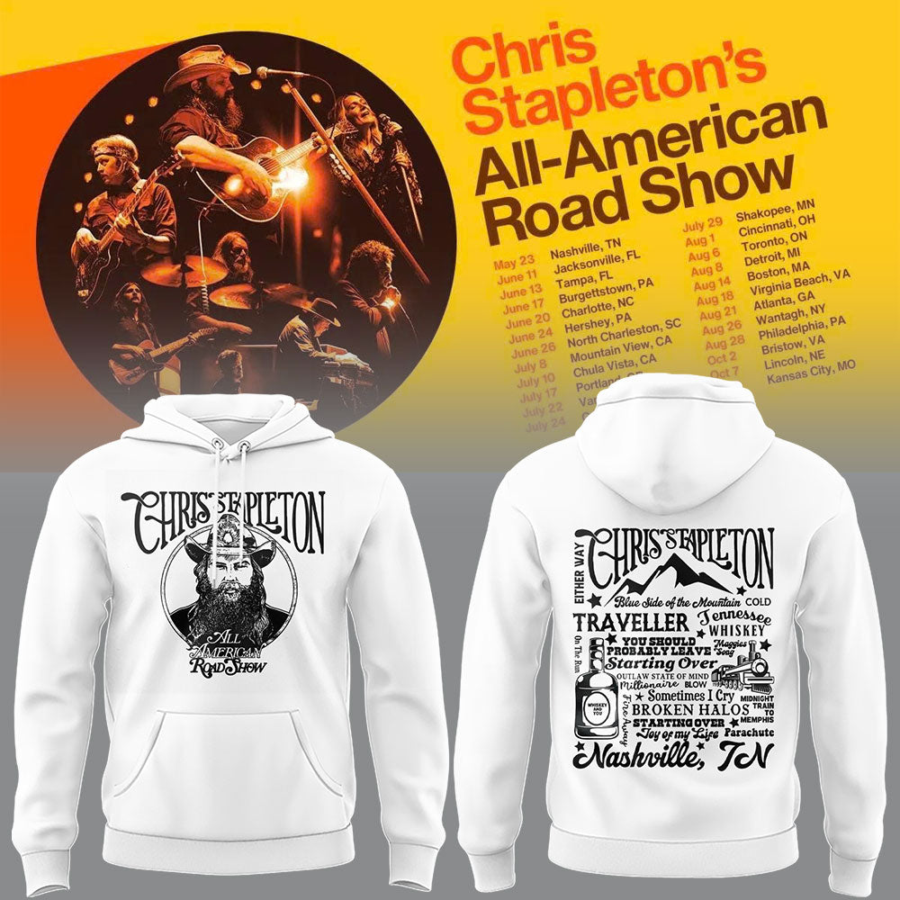 Limited Edition Chris Stapleton “All-American Road Show” Hoodie