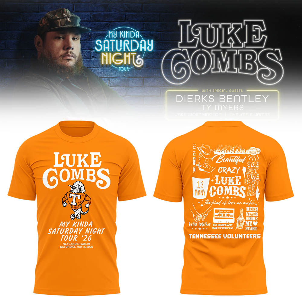 Limited Edition “My Kinda Saturday Night Tour” at Neyland Stadium Tshirt