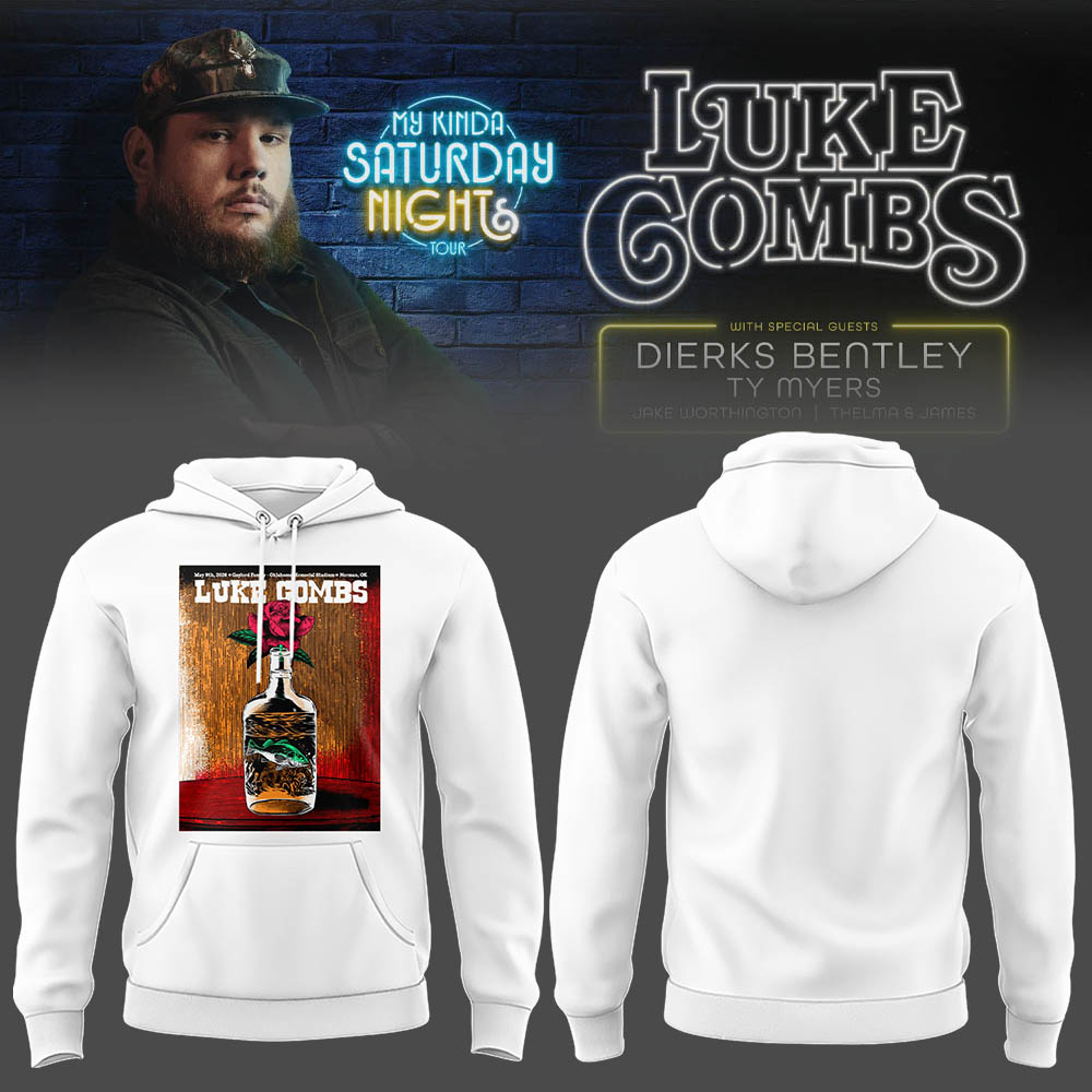 Limited Edition “My Kinda Saturday Night Tour” At Oklahoma Memorial Stadium Hoodie