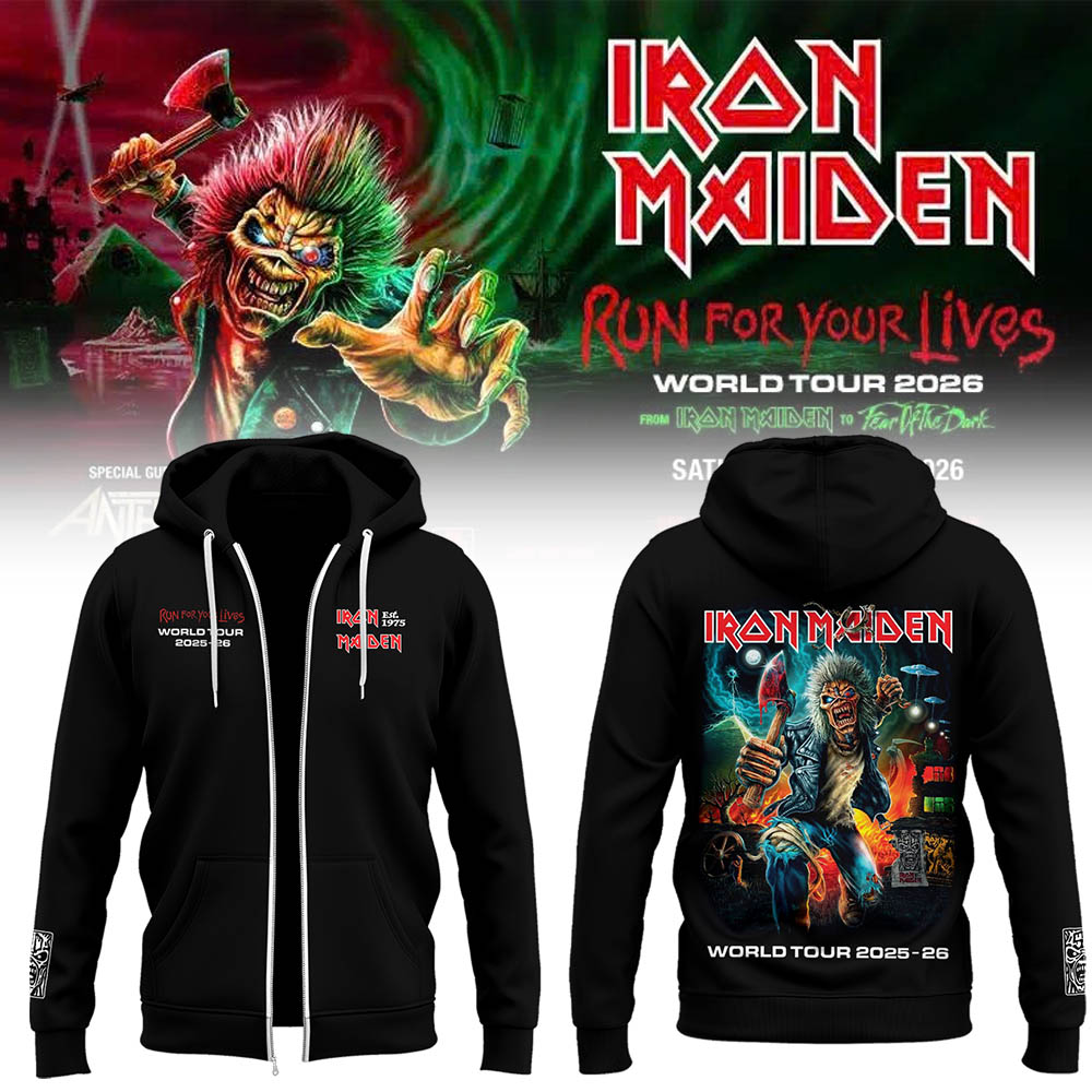 Limited Edition Run For Your Lives 2026 ZIPHoodie-LL260523036