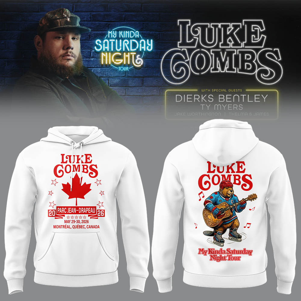 Limited Edition “My Kinda Saturday Night Tour” At Montréal Hoodie