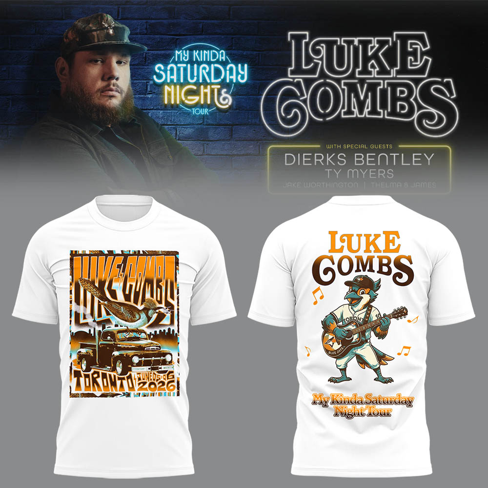 Limited Edition “My Kinda Saturday Night Tour” at Montréal Tshirt