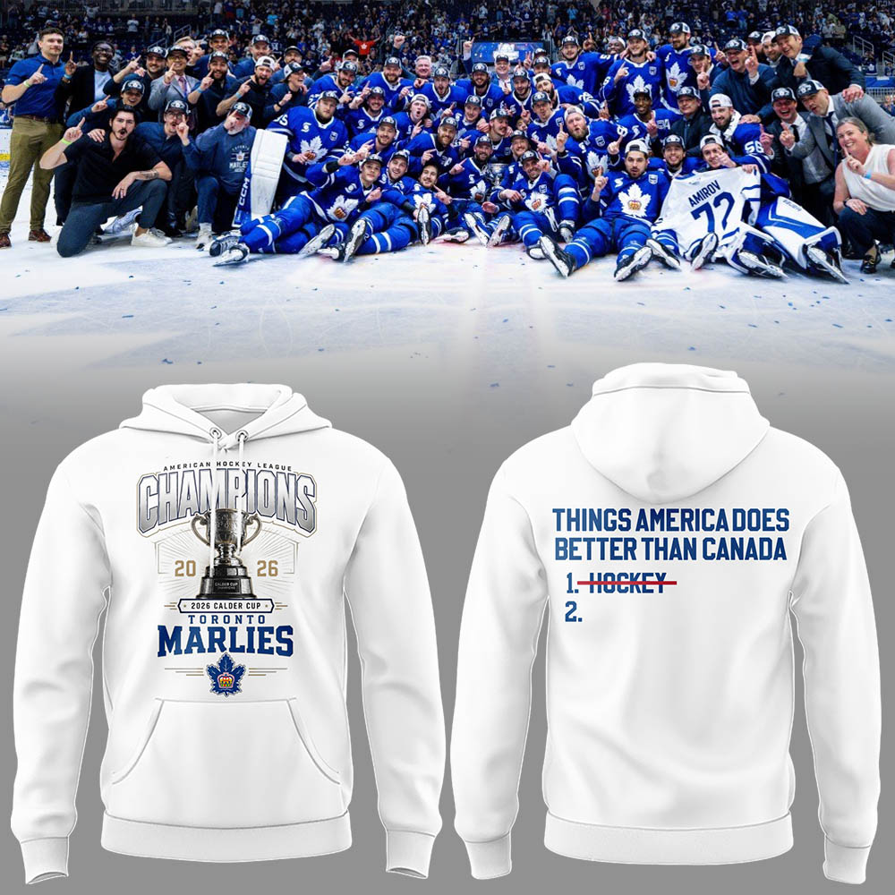 Toronto Marlies: 2026 Calder Cup Champions – Limited Edition Hoodie