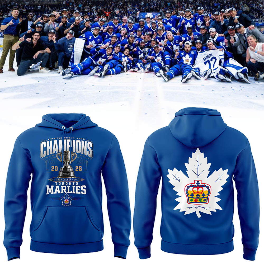 Toronto Marlies: 2026 Calder Cup Champions – Limited Edition Hoodie
