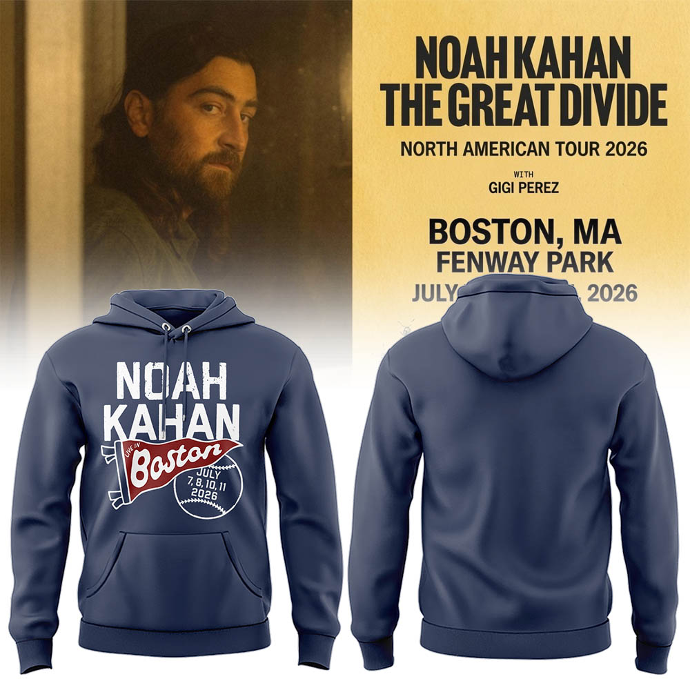 Limited Editon The Great Divide Tour At Fenway Park Boston Hoodie