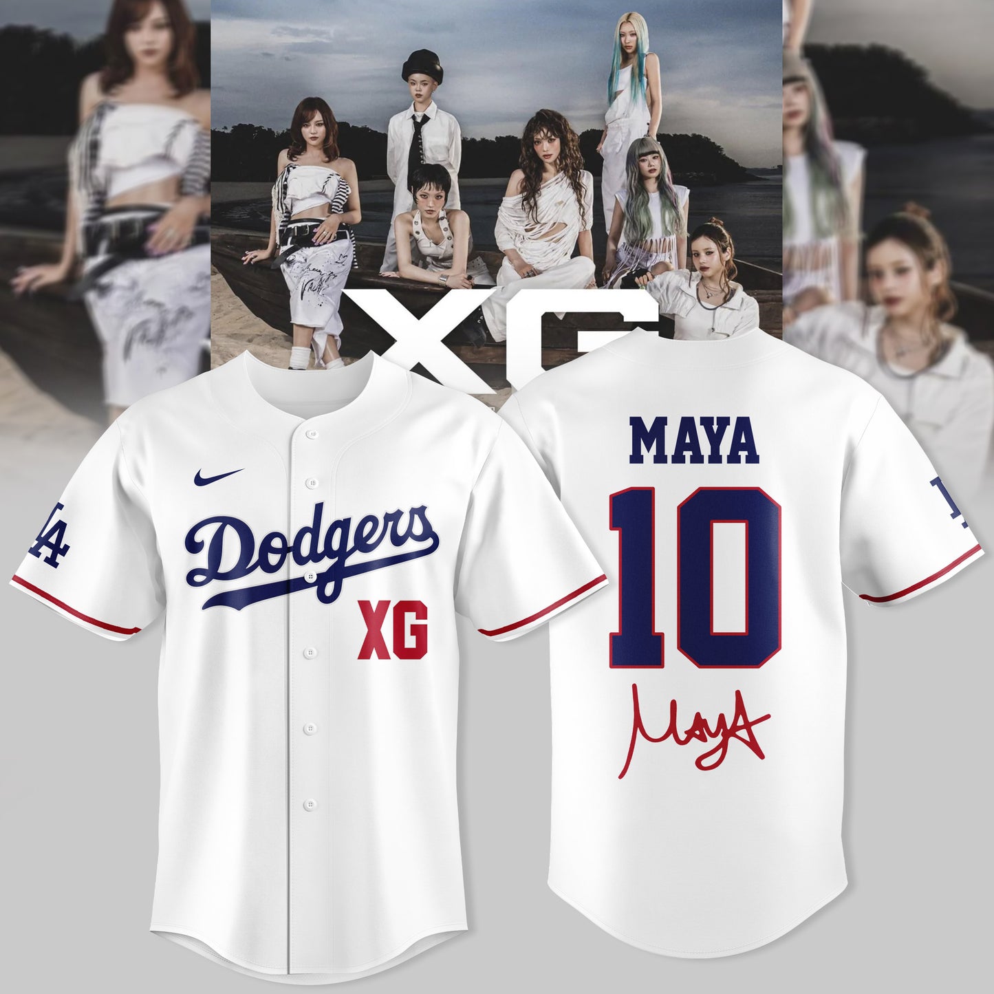 _”XG WORLD TOUR: THE CORE” Jersey Baseball