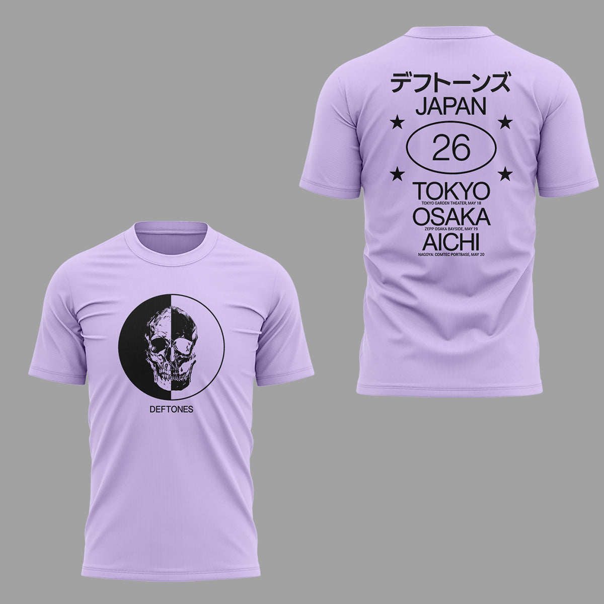 Limited Edition DEFT Private Music Tour Japan 2026 Tshirt