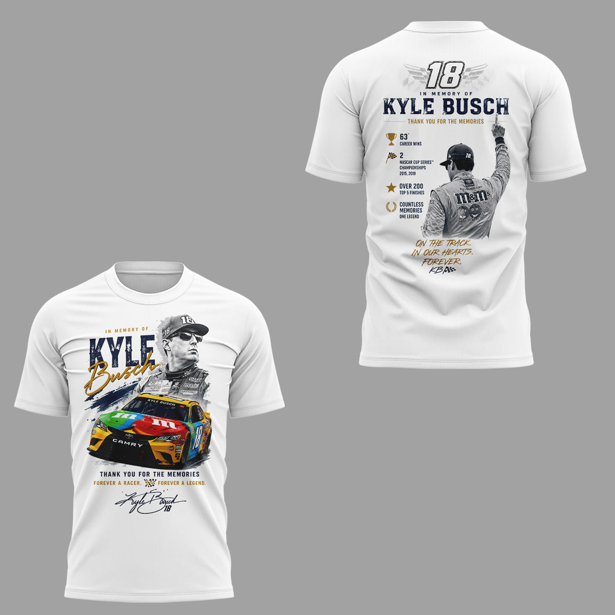 Limited Edition Rowdy Forever Racing Tribute Shirt