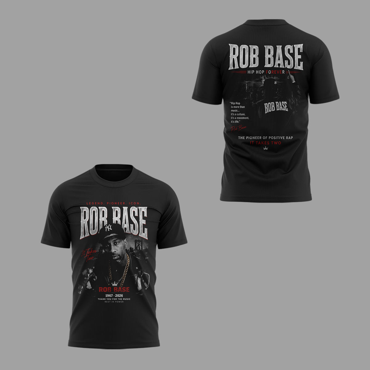 “Remembering R.Base – The Hip Hop Legend”🎤👑 Shirt-ND05232601